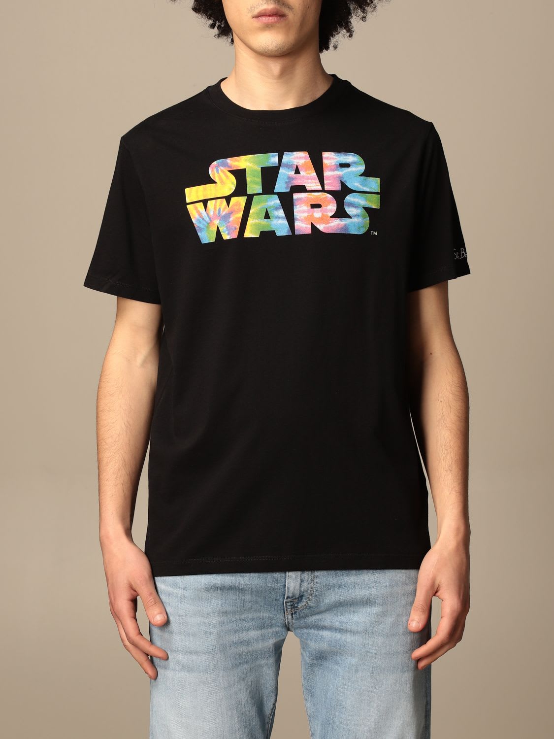 Mc2 Saint Barth T-shirt Mc2 Saint Barth T-shirt In Cotton With Star Wars Print