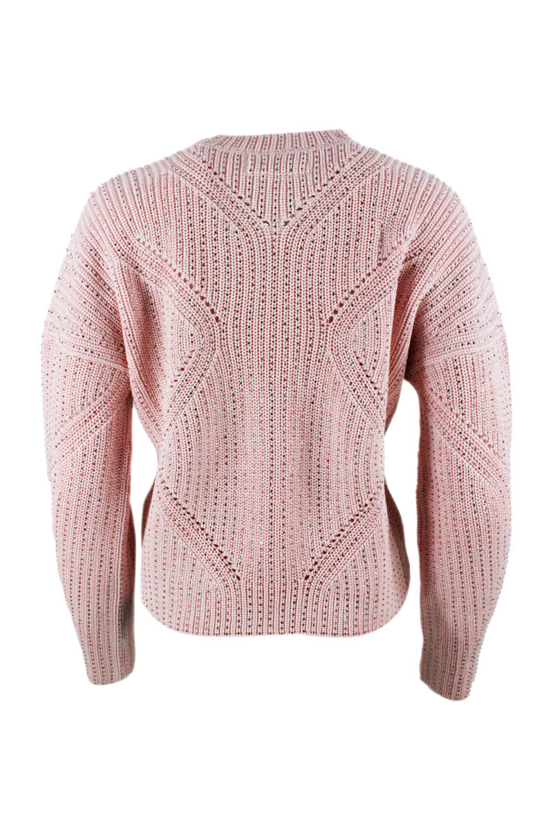 Shop Ermanno Scervino Sweater In Pink