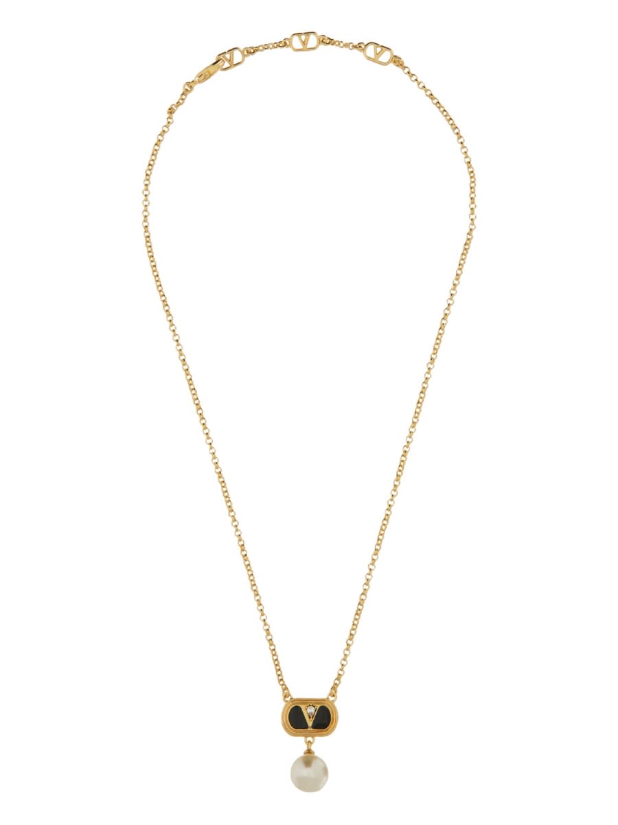 Valentino Ovalette Necklace