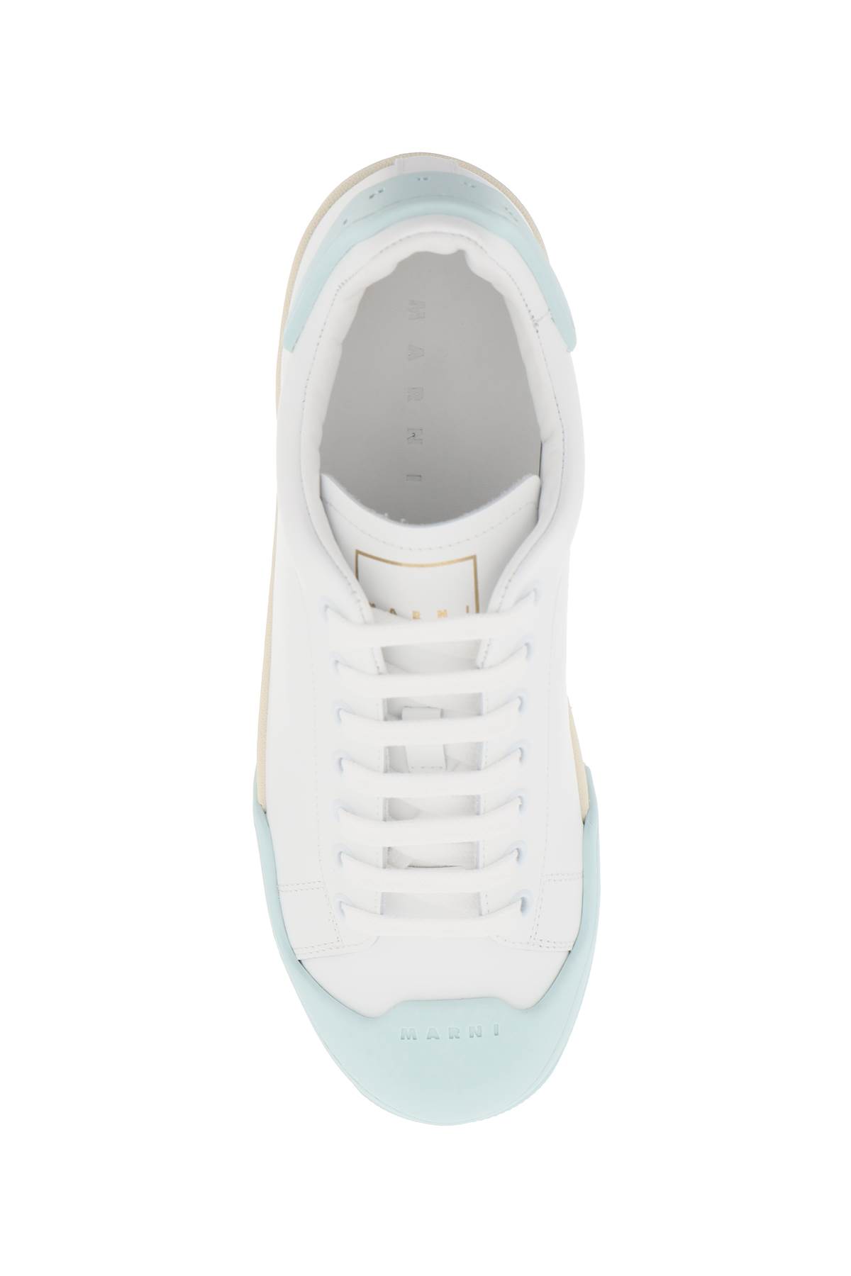 Shop Marni Dada Bumper Sne In Lily White Mineral Ice (white)