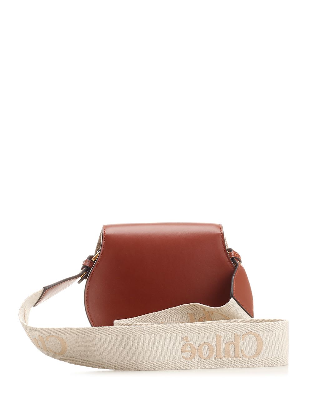 Shop Chloé Small Marcie Saddle Bag In Brown