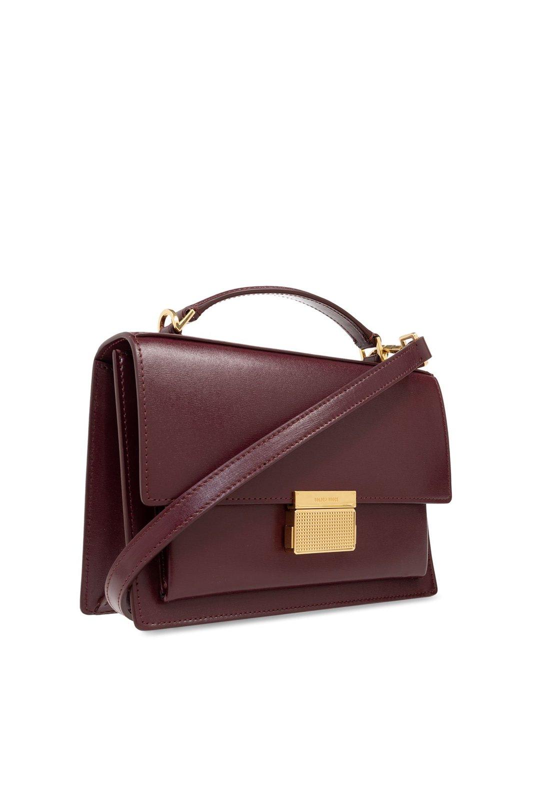 Shop Golden Goose Venezia Tote Bag In Bordeaux