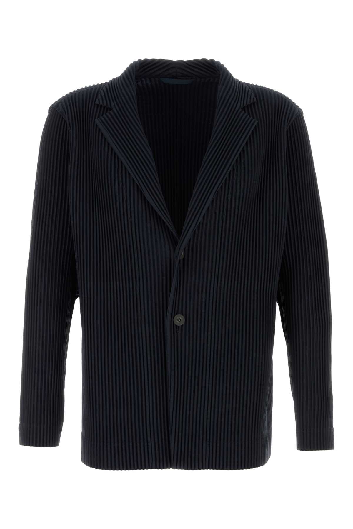 Homme Plissé Issey Miyake Midnight Blue Polyester Blazer