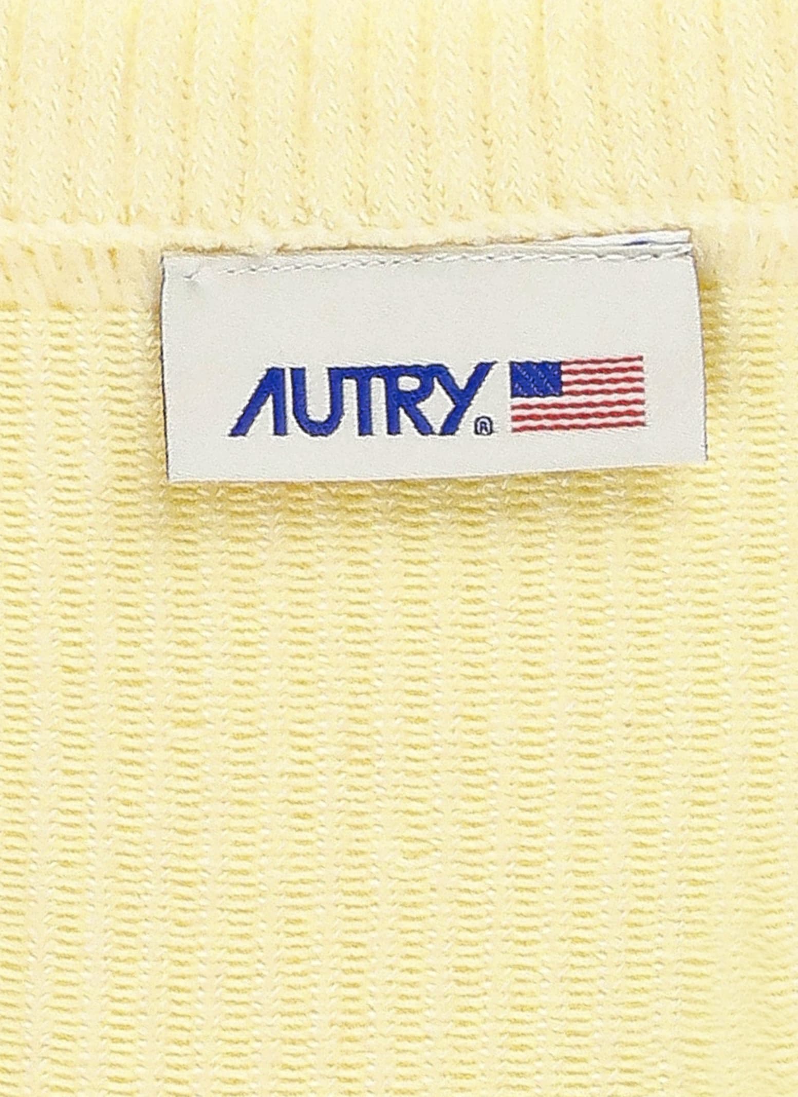 Shop Autry Cotton Socks In Yellow