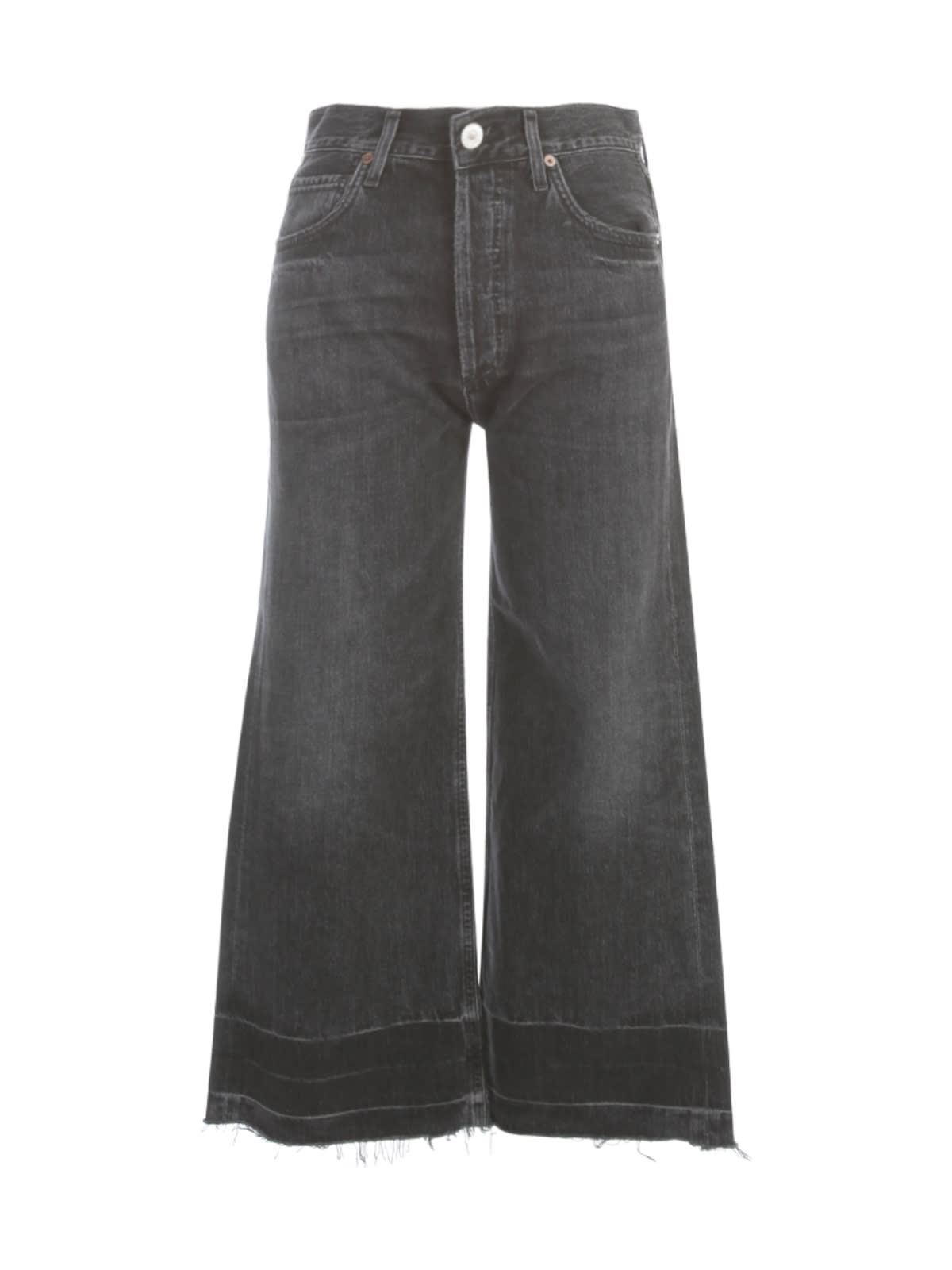 Citizens of Humanity Sasha Culotte Jeans W/fringes