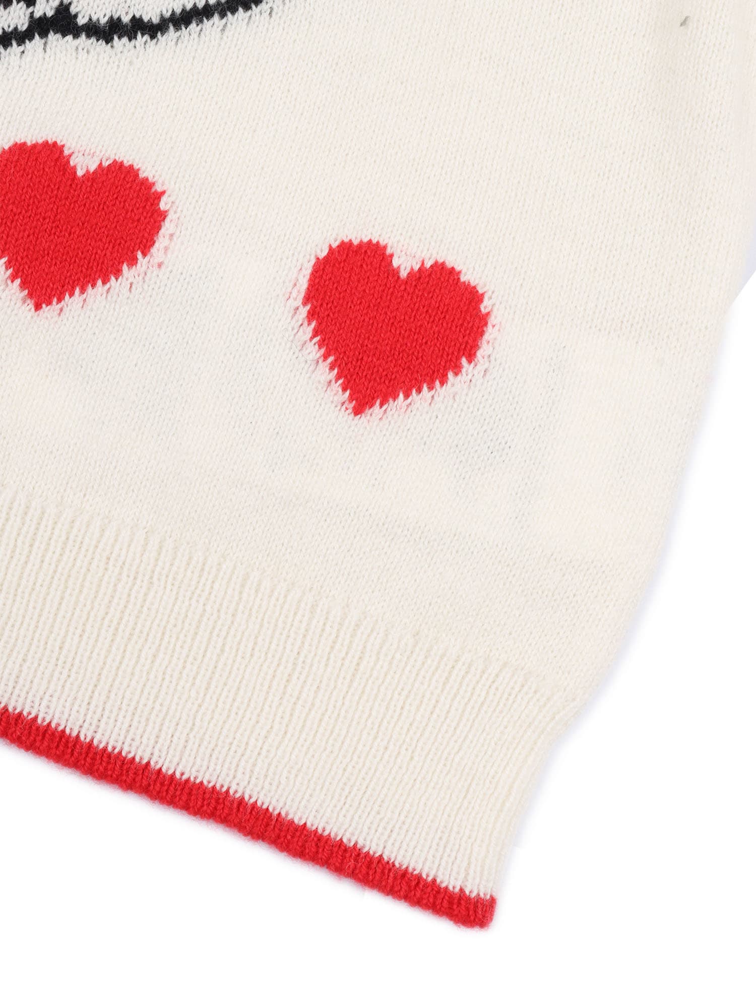 Monnalisa Minnie Sweater In White