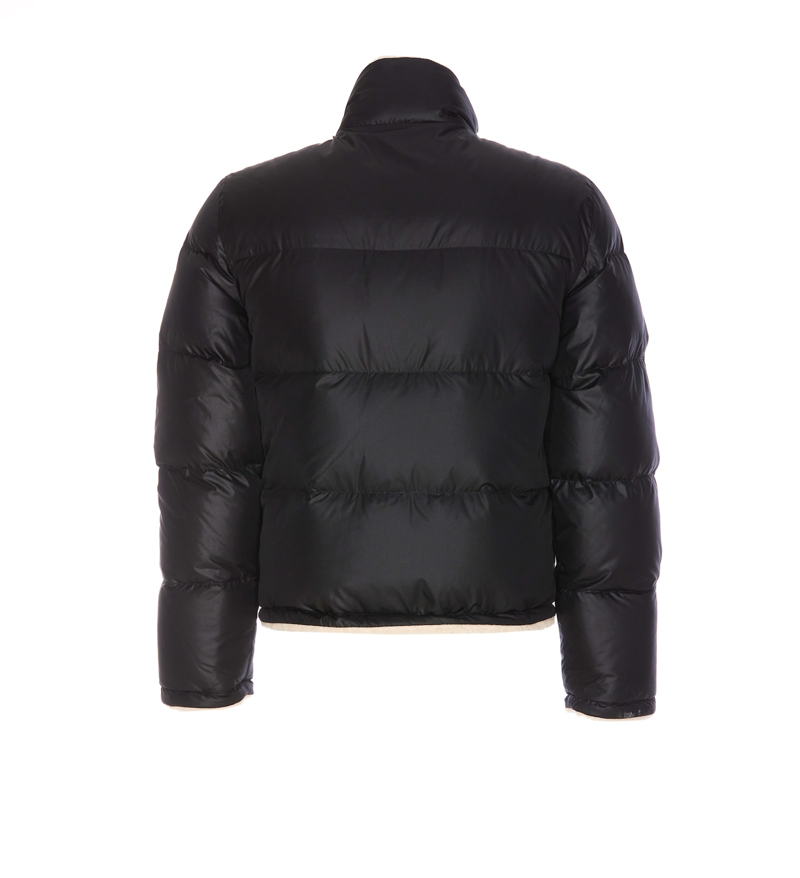 Shop Saint Laurent Down Jacket In Black