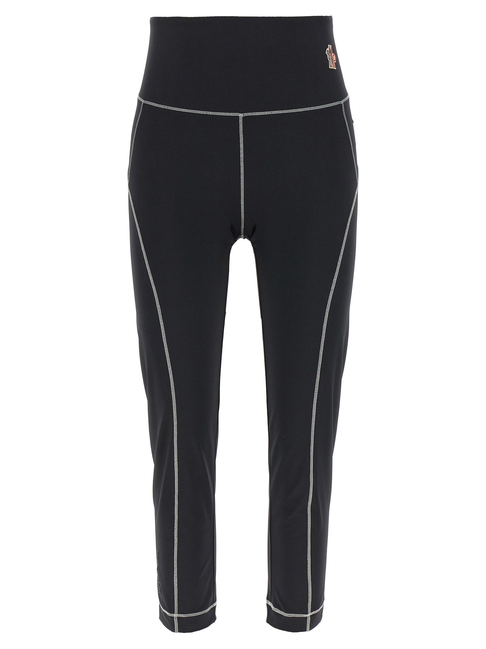 MONCLER LOGO PATCH LEGGINGS