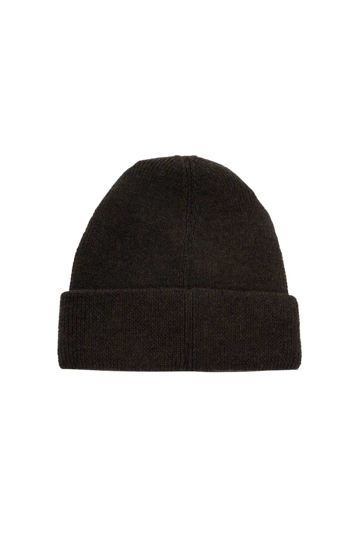 Shop Our Legacy Merino Wool Beanie Hat For In University Brown Rustic Merino (brown)