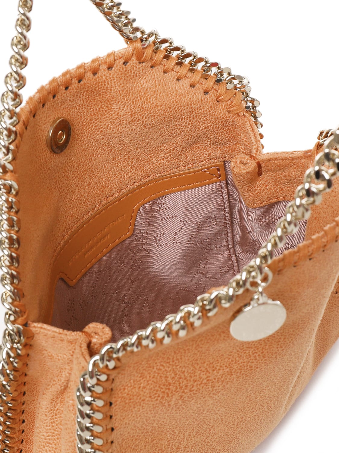 STELLA MCCARTNEY CHAINED OPEN TOP SHOULDER BAG 