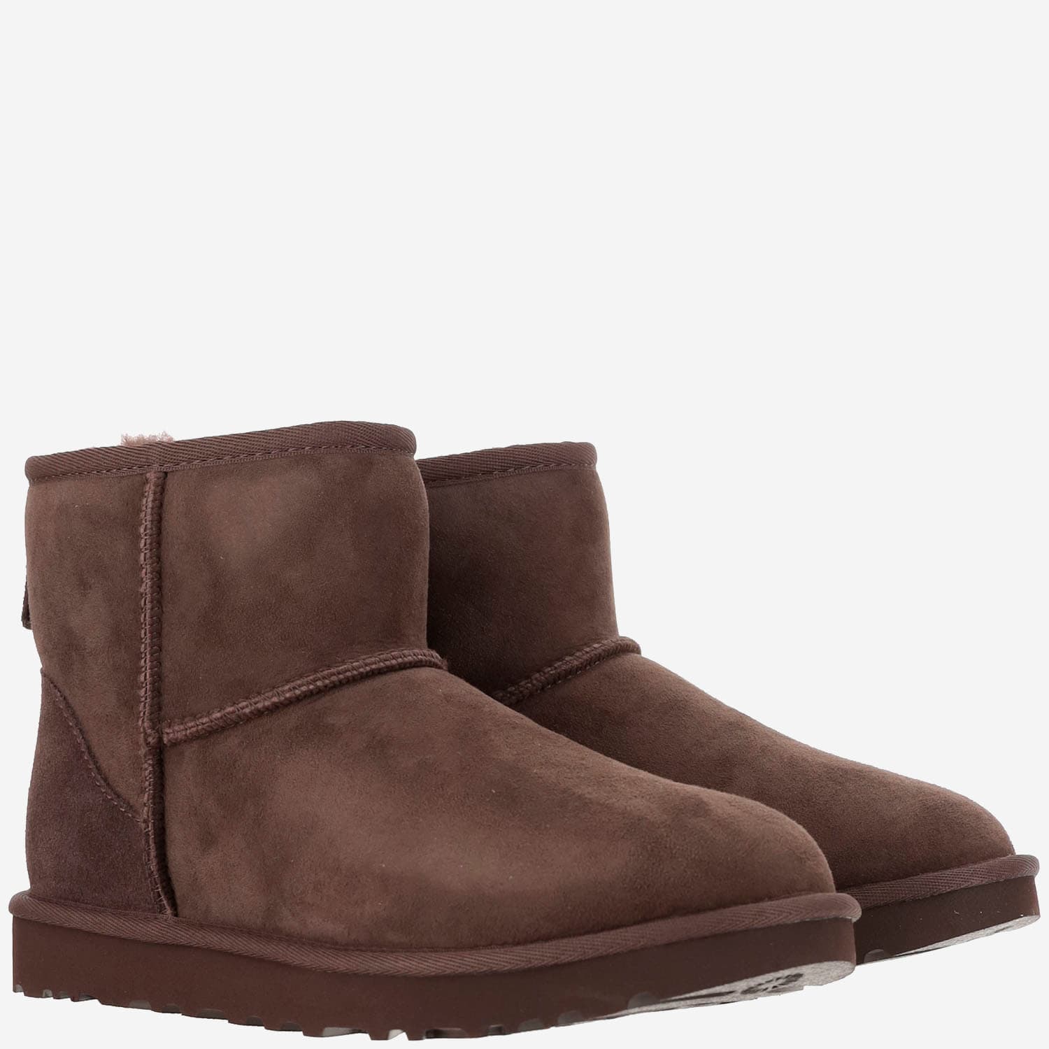 Shop Ugg Classic Mini Ii Ankle Boots In Brown