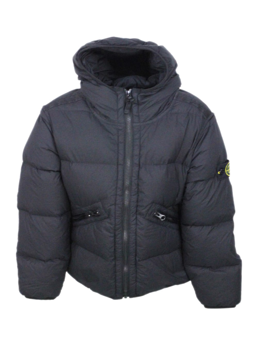 Stone Island Jacket In Blue