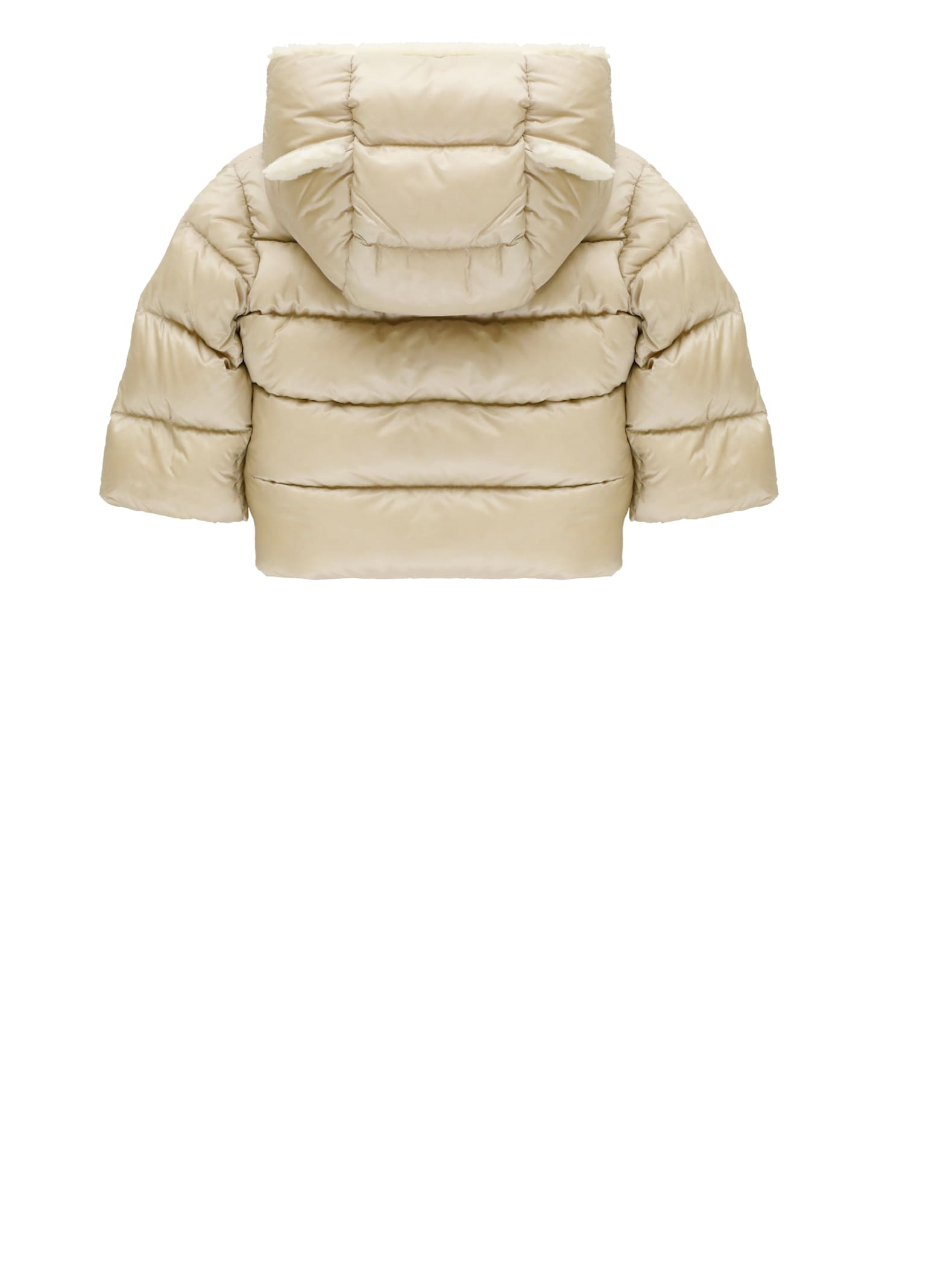 Moncler Borgan Jacket In Neutral