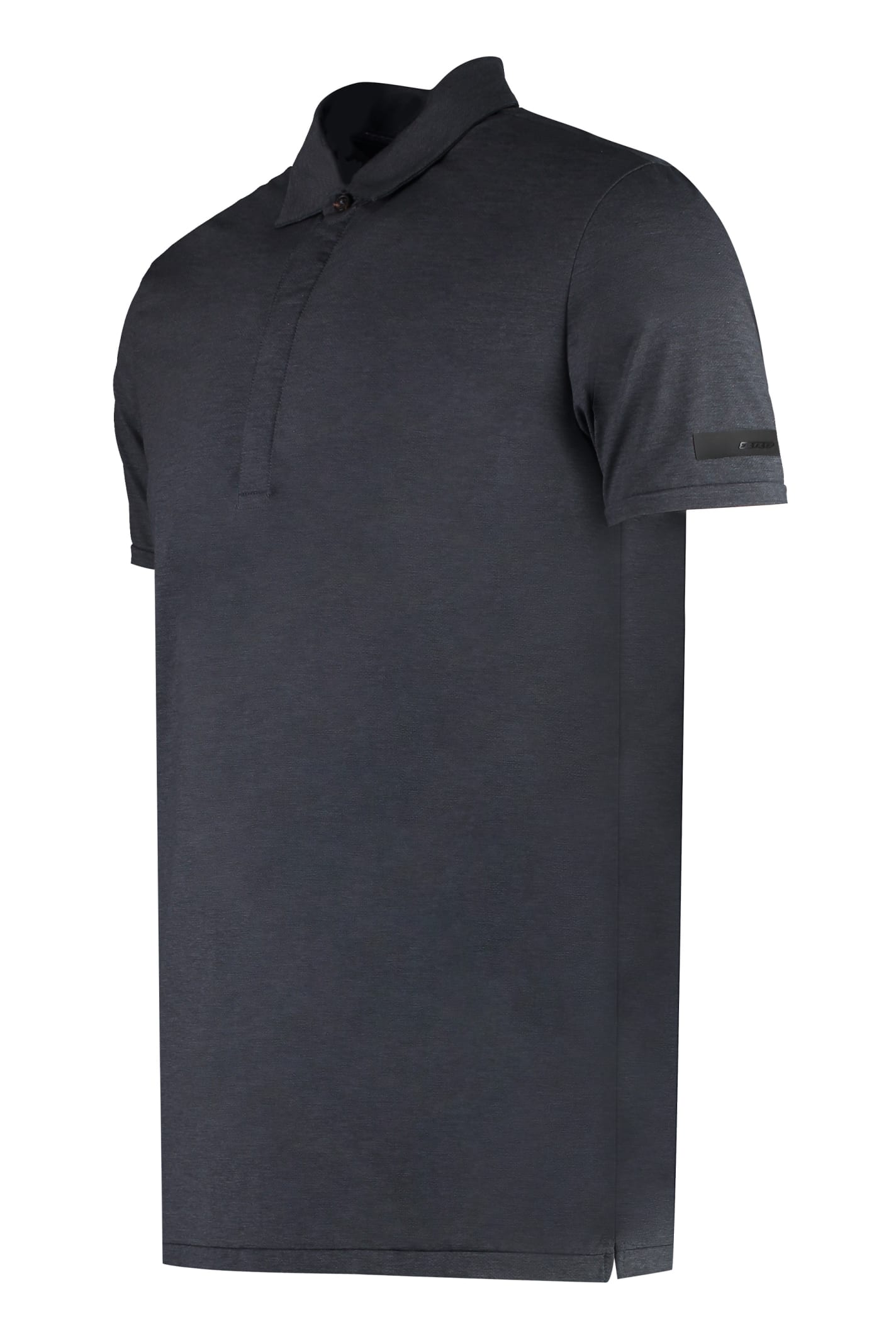 Shop Rrd - Roberto Ricci Design Technical Fabric Polo Shirt In Grey