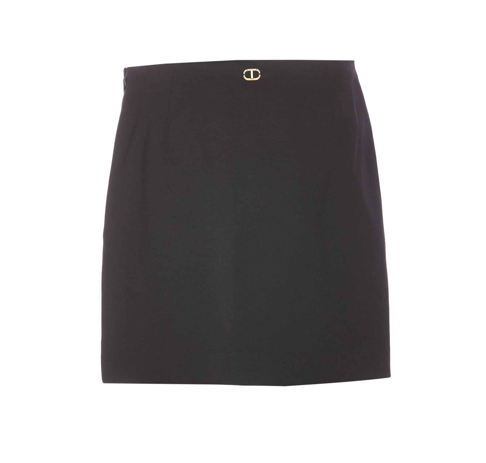 Twinset Mini Skirt In Black