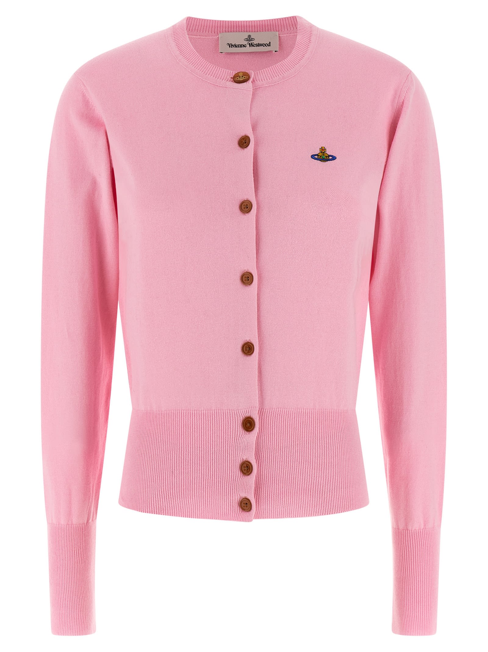 Vivienne Westwood Bea Cardigan In Pink