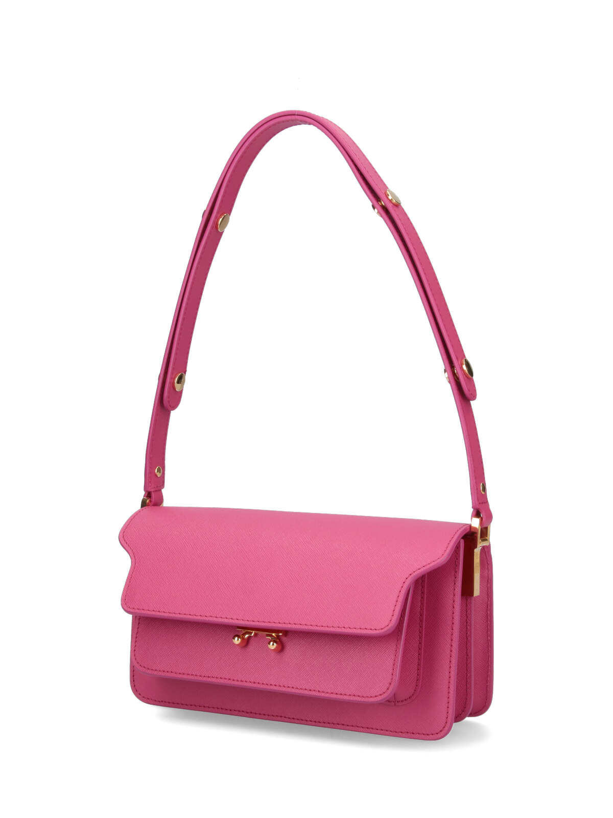 Shop Marni Trunk Crossbody Bag In Pink