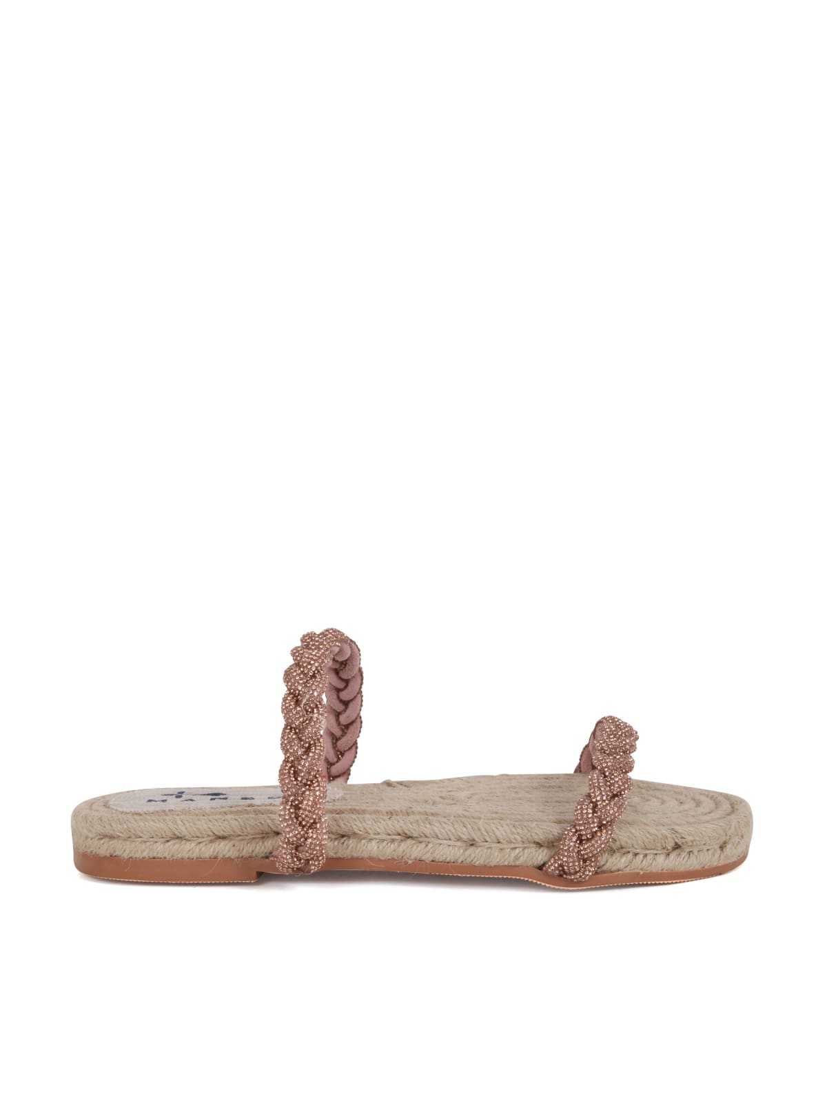 Manebi Jute Two Braid Bands Sandals