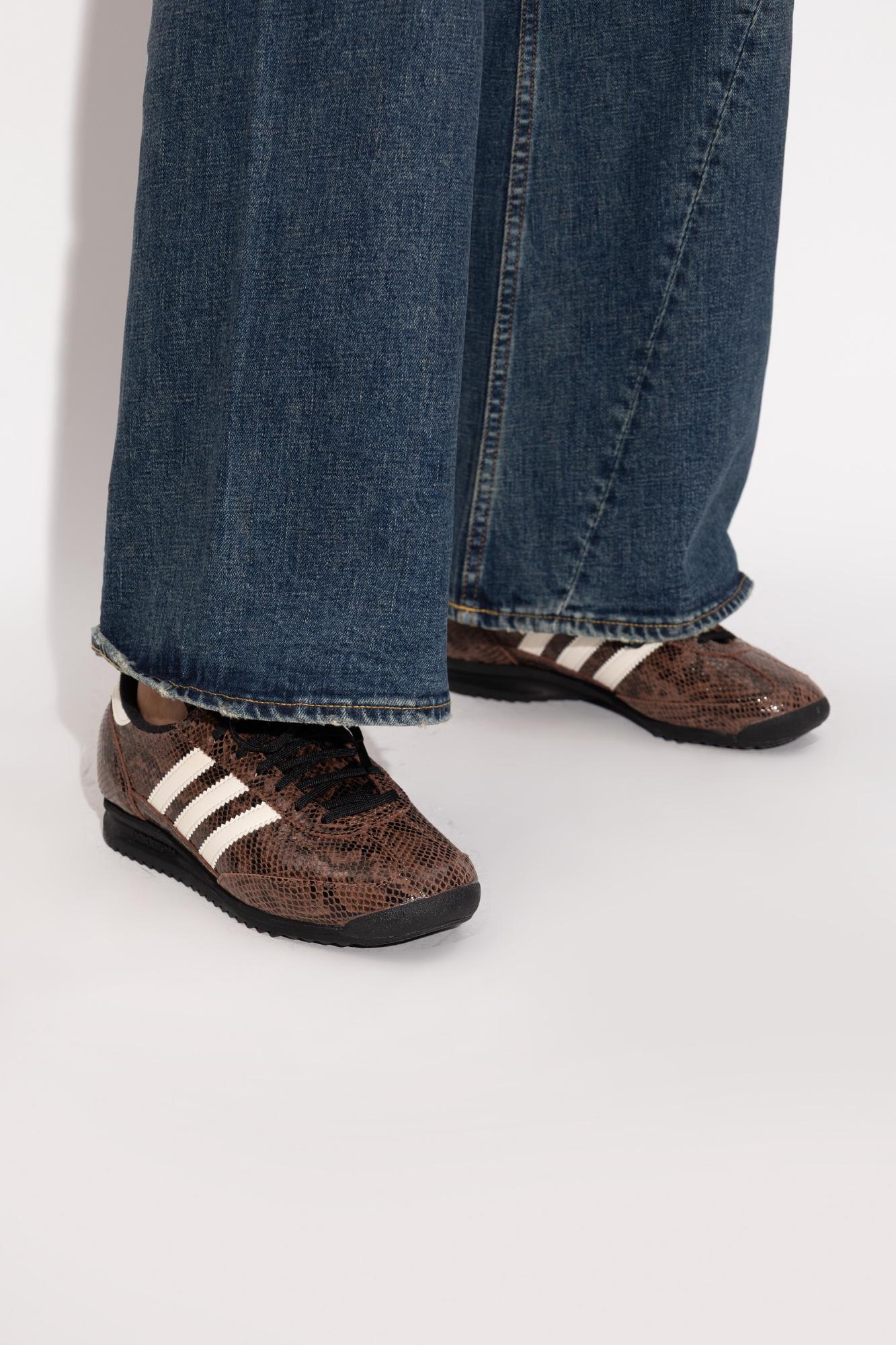 Adidas Originals Sl 72 Og W Sports Shoes In Animal Print