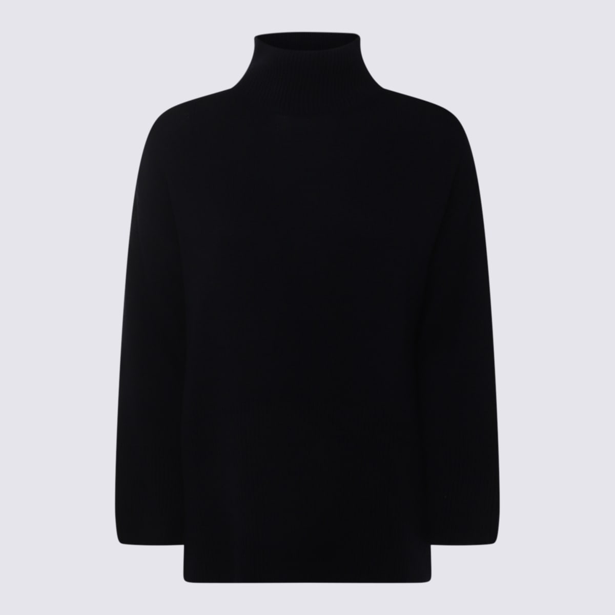 Shop Antonelli Navy Blue Wool Knitwear