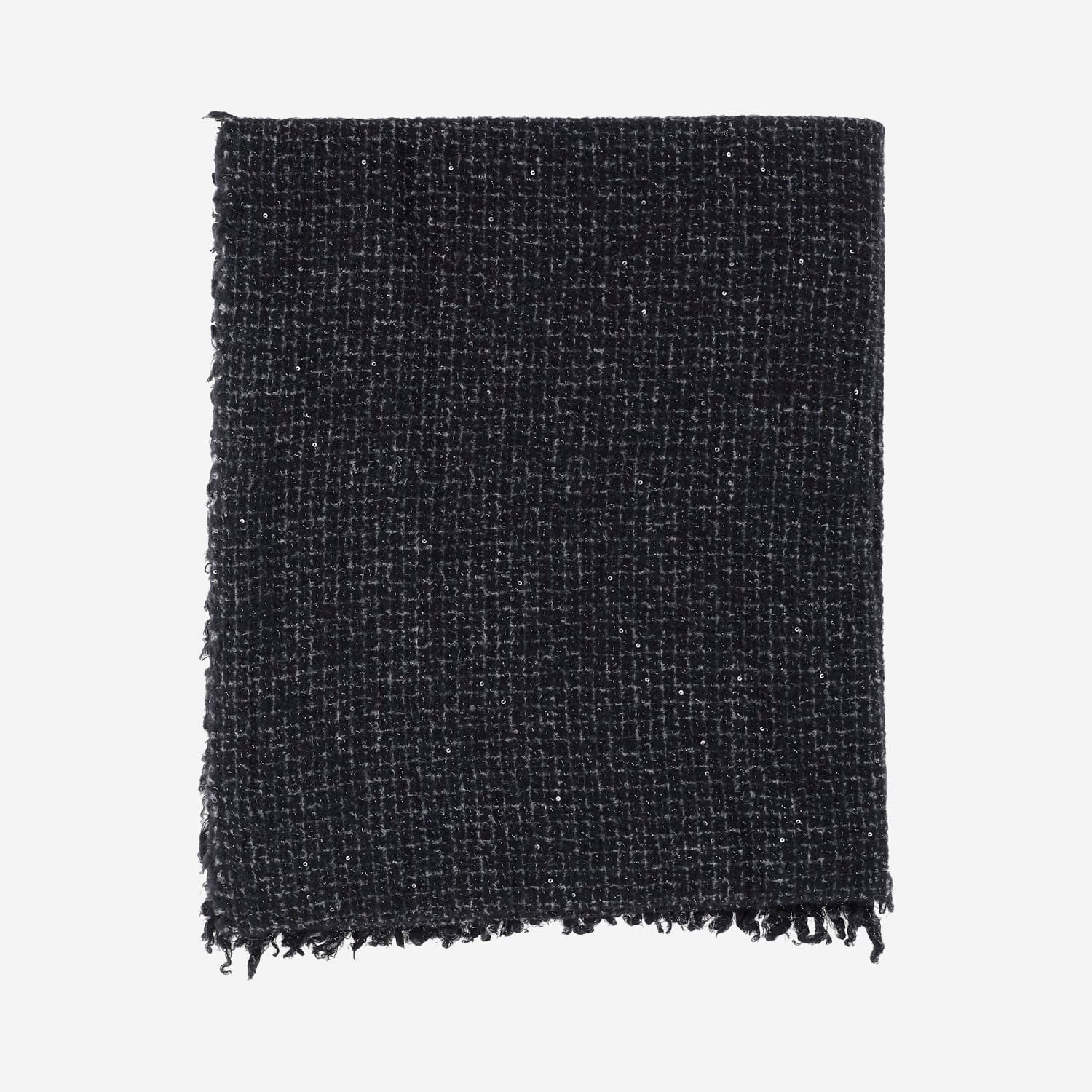Elisa Cashmere Blend Scarf With Sequins