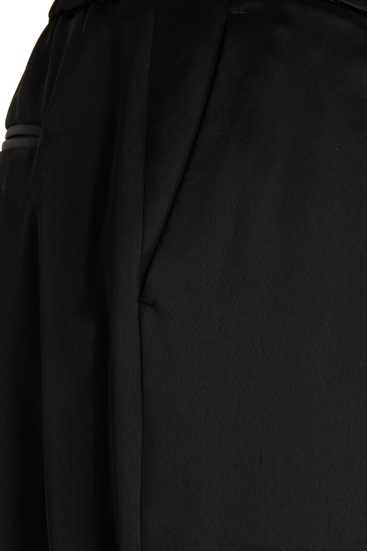 Pt Torino Trousers Stretch Polyester Back Pockets