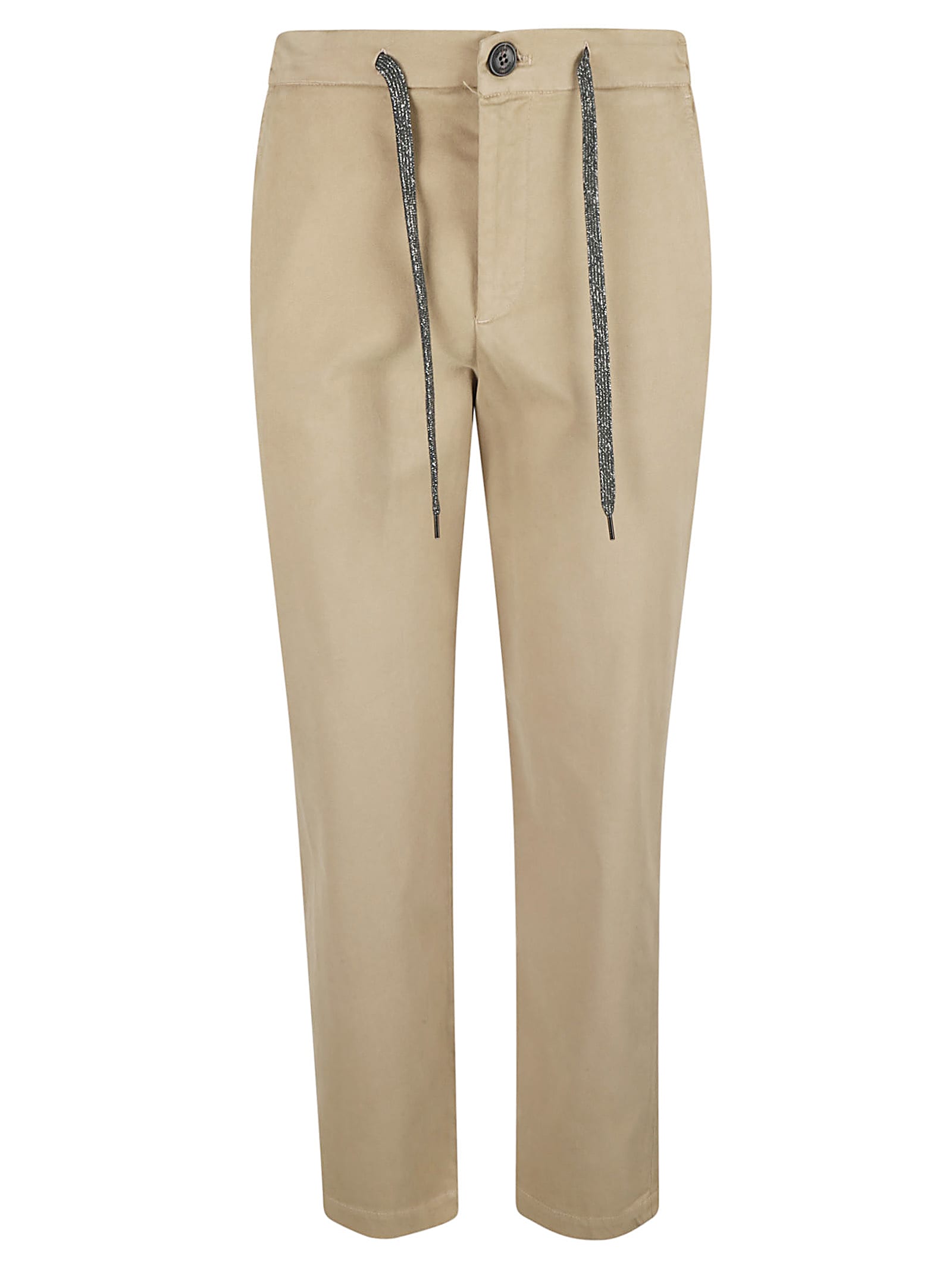 Shop Eleventy Trousers Sand