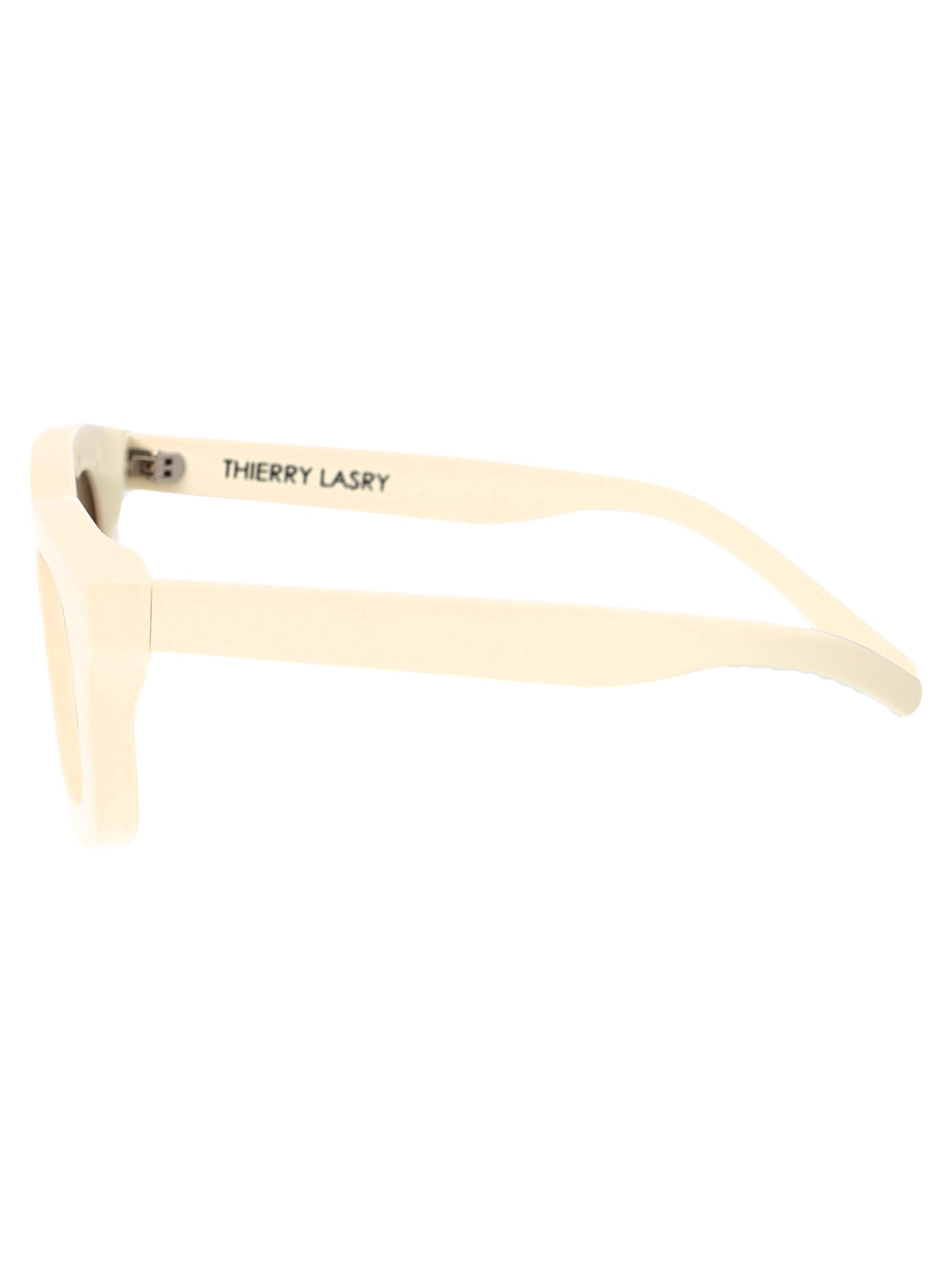 Thierry Lasry Hacktivity Square-frame Sunglasses In Neutral