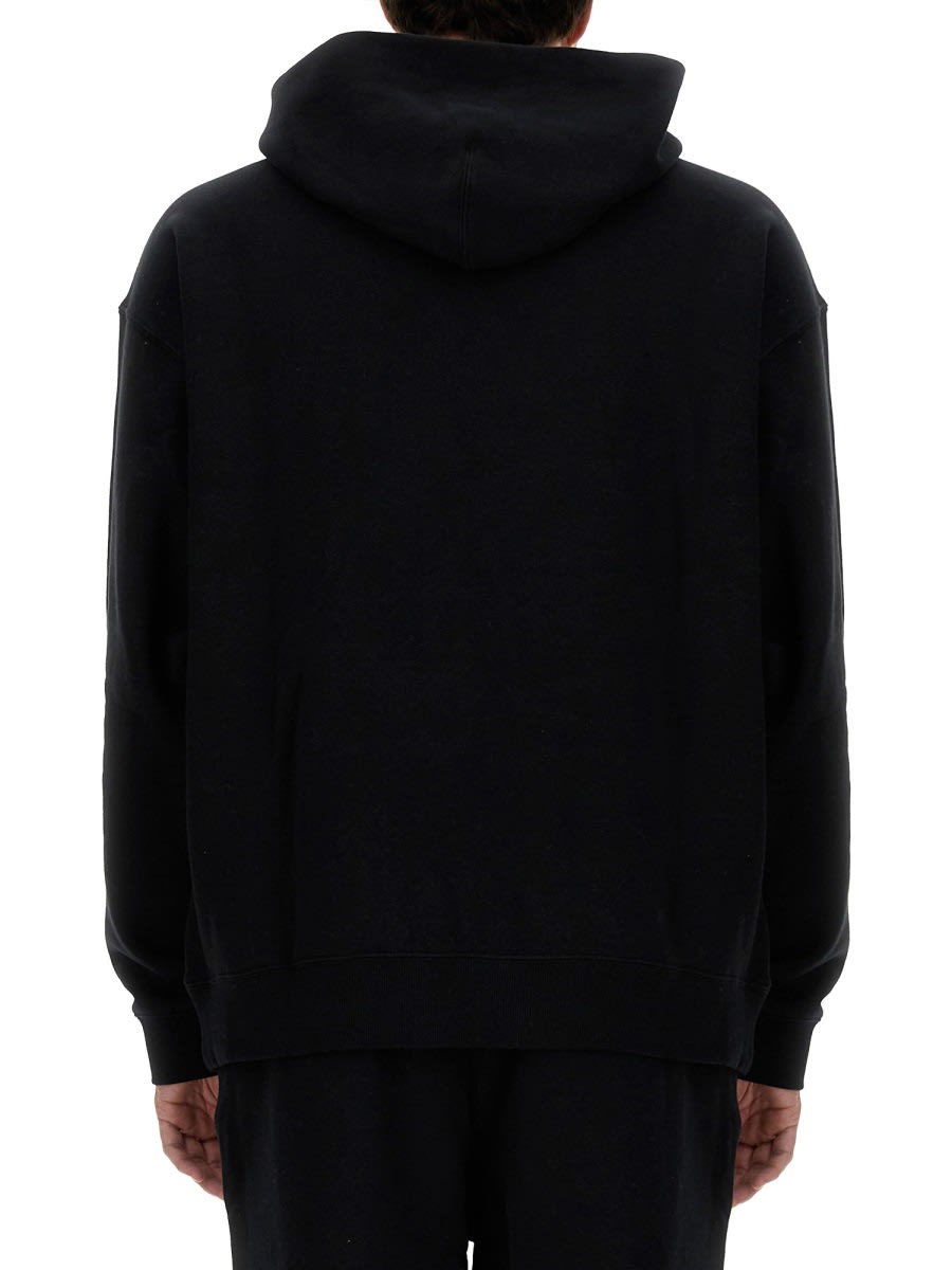 Awake Ny Serif Sweatshirt In Black
