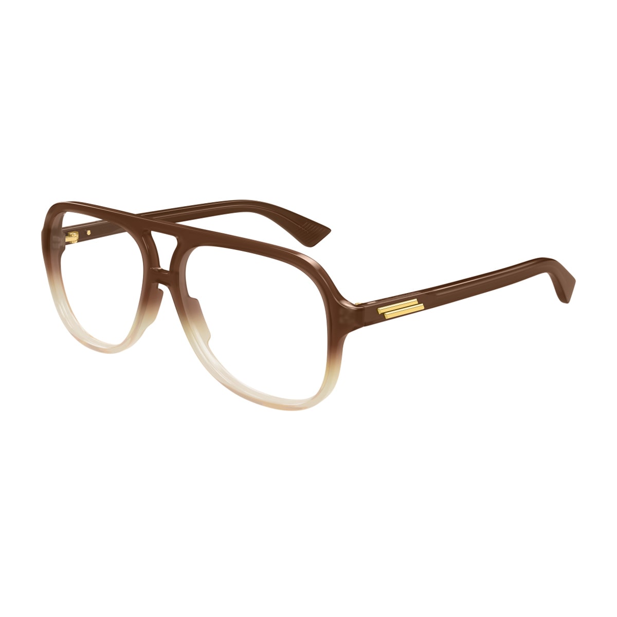 Bottega Veneta Bv1417o Linea Ribbon 004 Brown Glasses In Brown