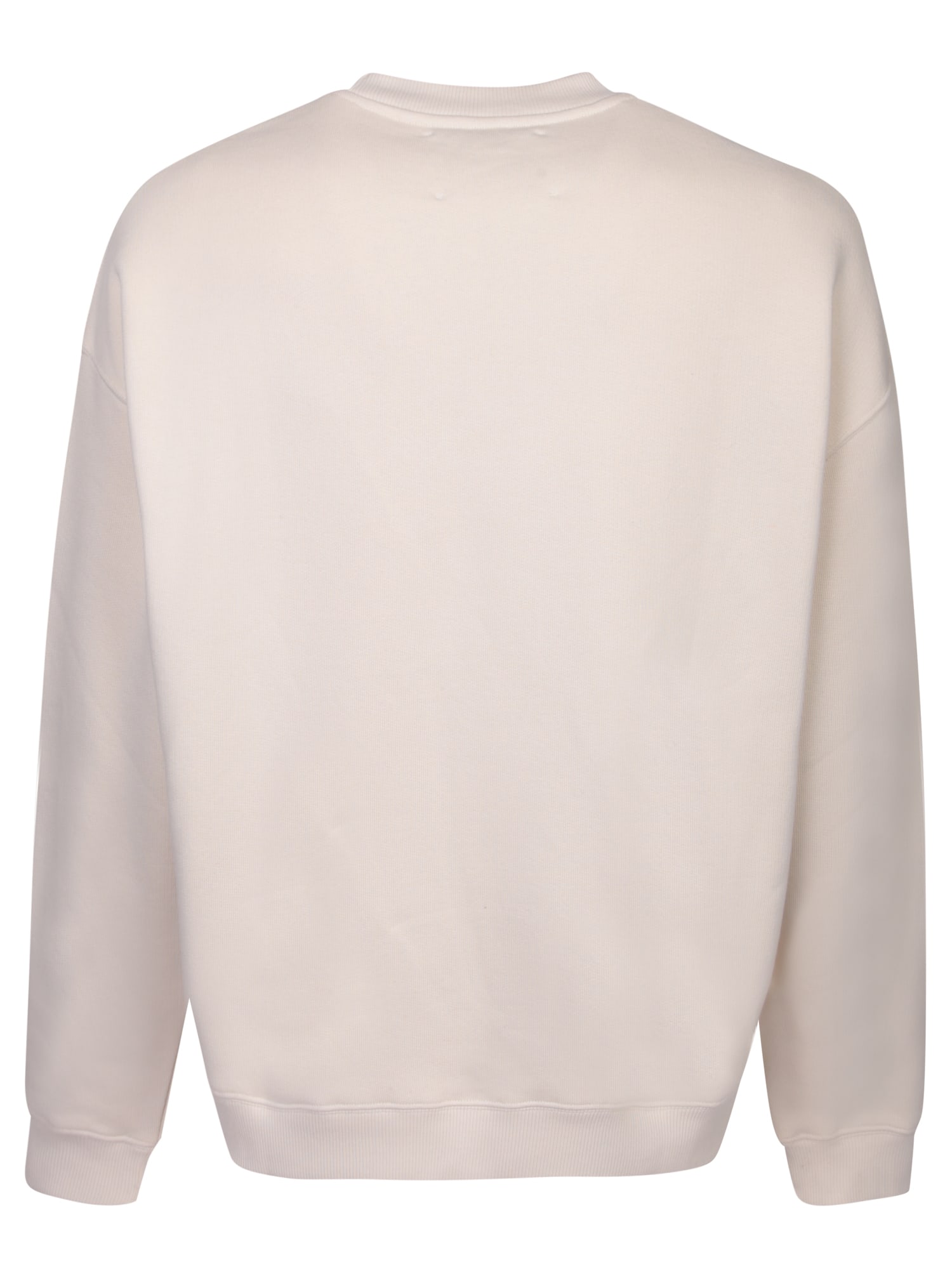 Shop Axel Arigato Logo-patch Sweatshirt In Beige