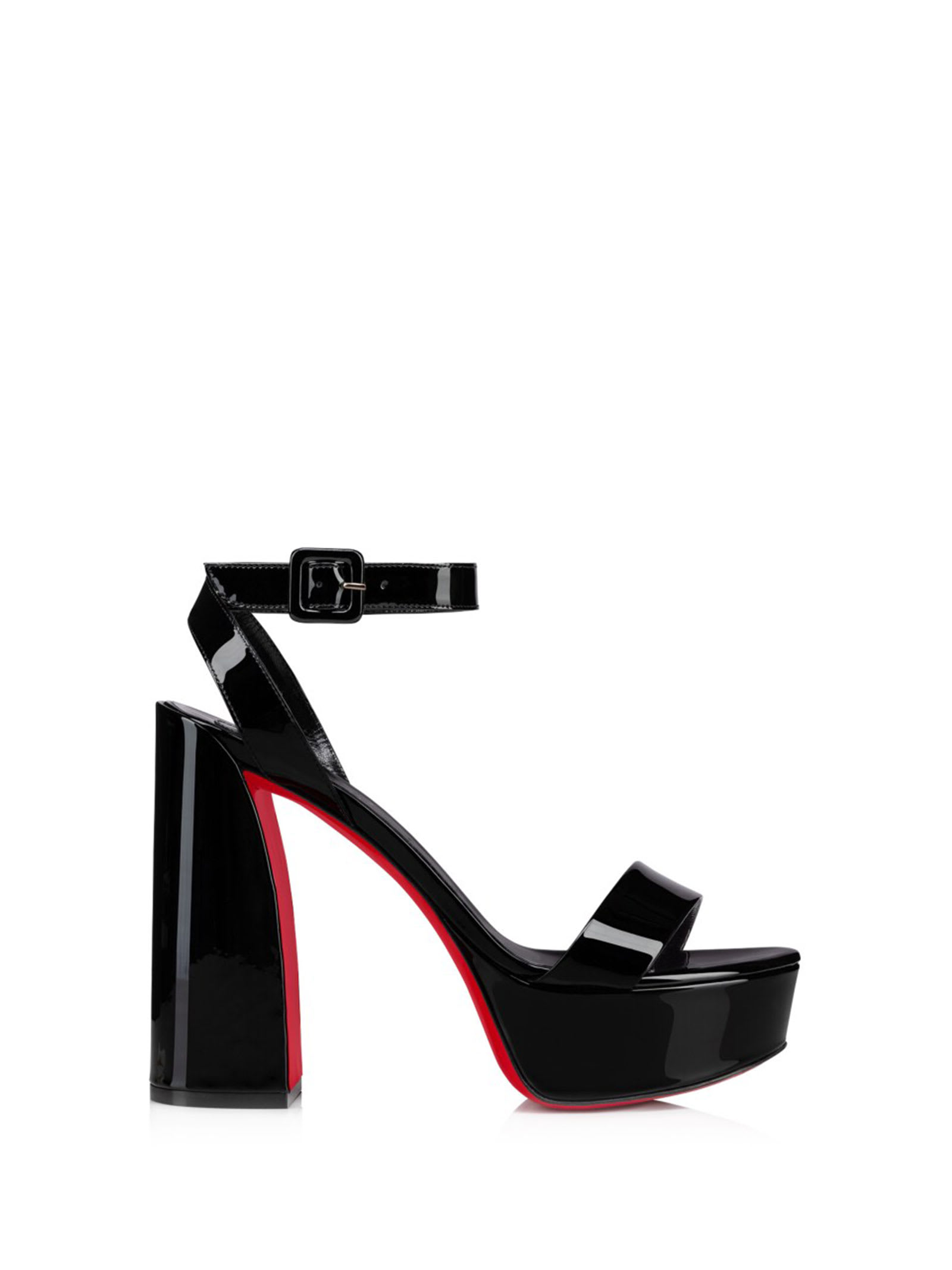 Christian Louboutin Movida Sabina Ankle Strap Sandal In Black