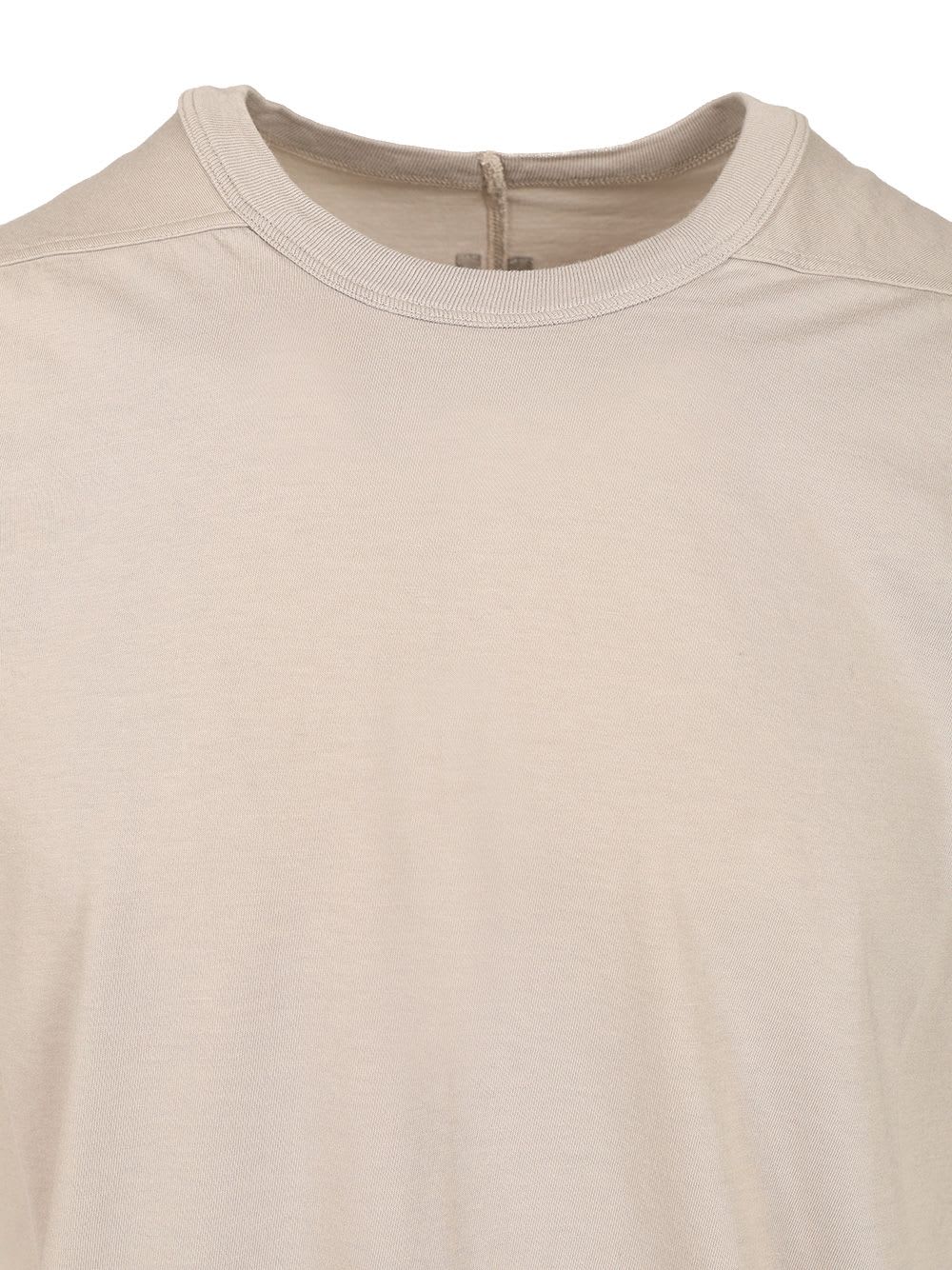 Rick Owens Level T T-shirt Crewneck Short Sleeve In Gray