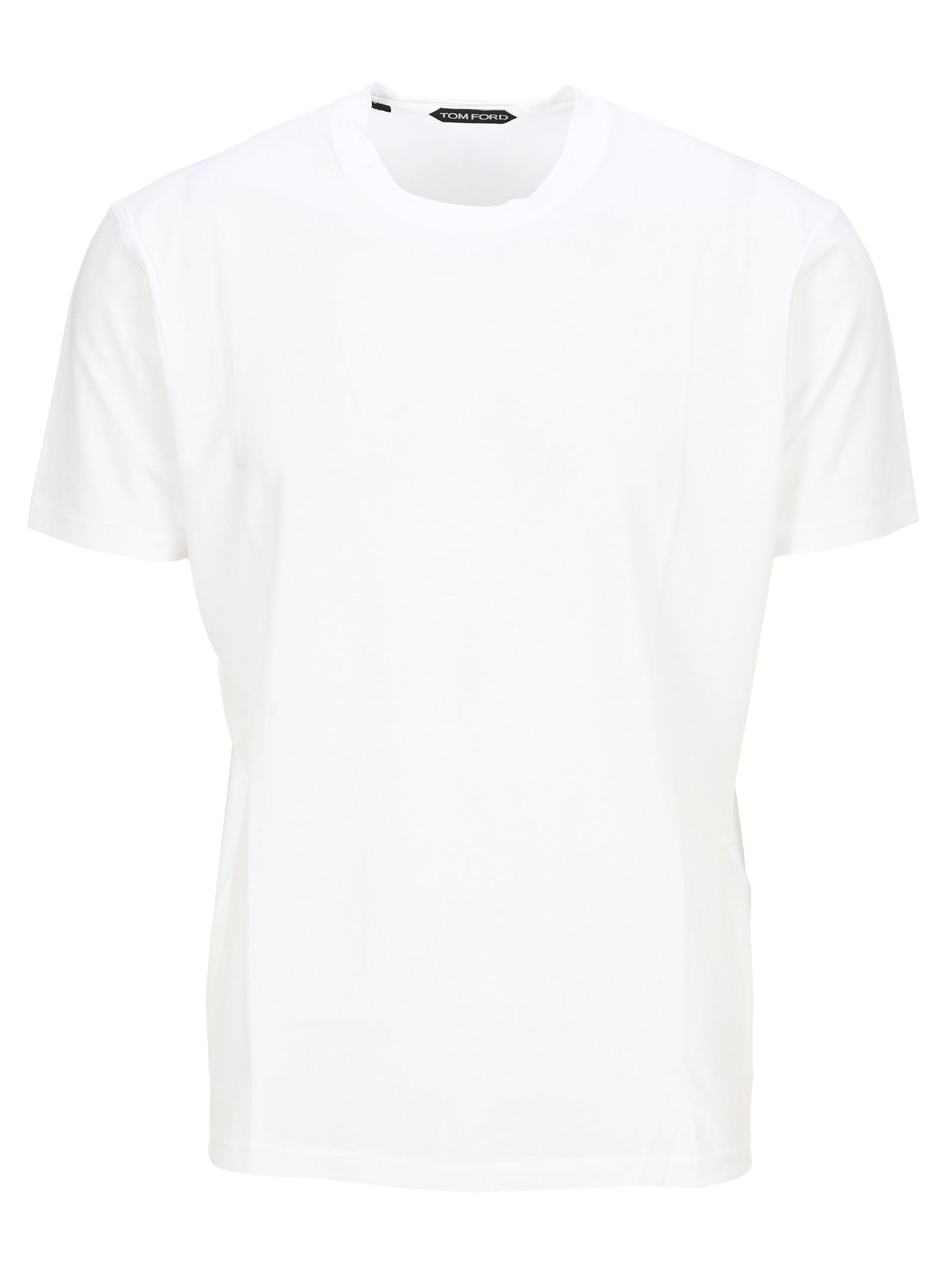 Tom Ford Viscose Cotton Crew-neck T-shirt