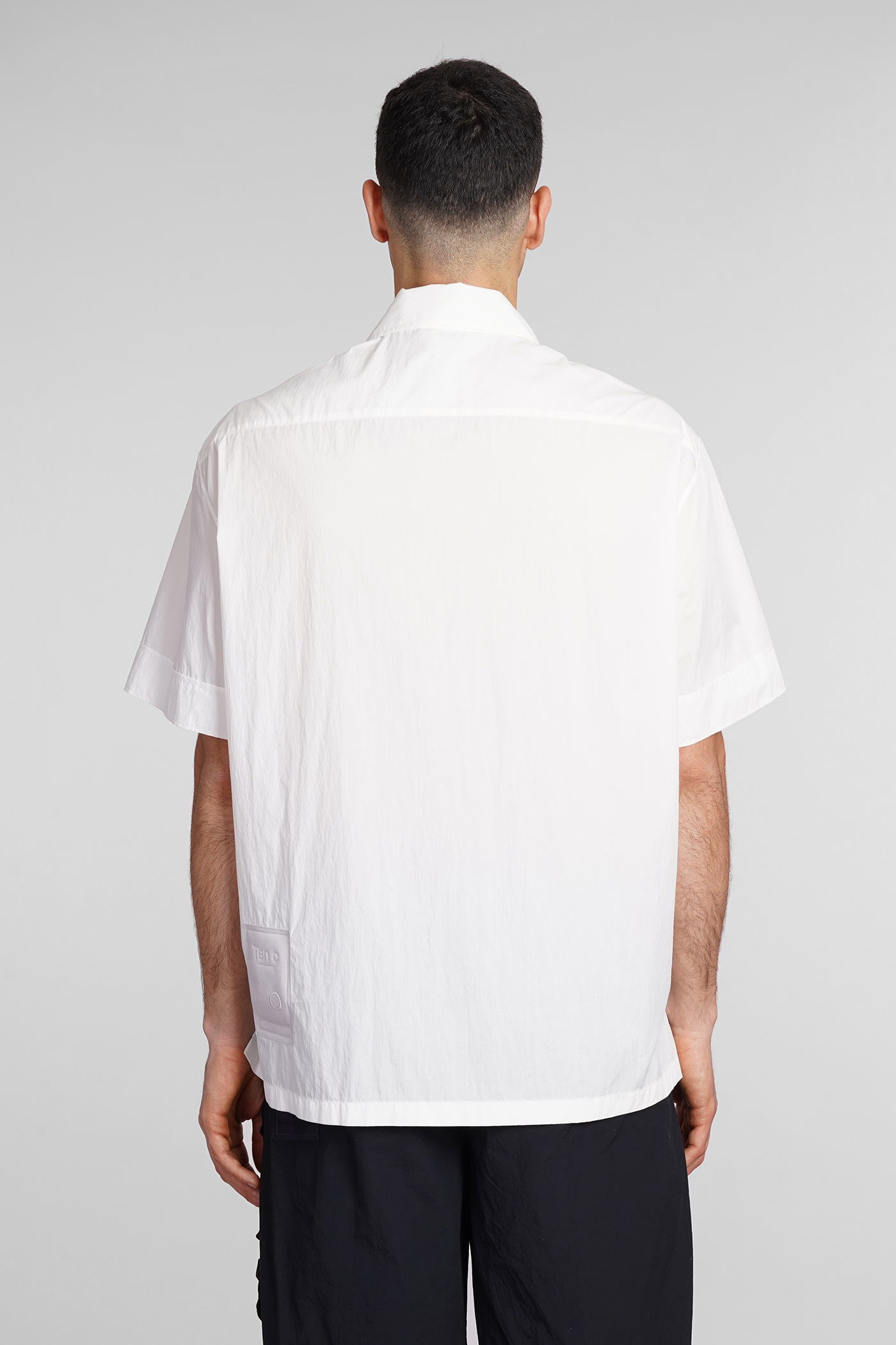 Shop Ten C Shirt In White Cotton