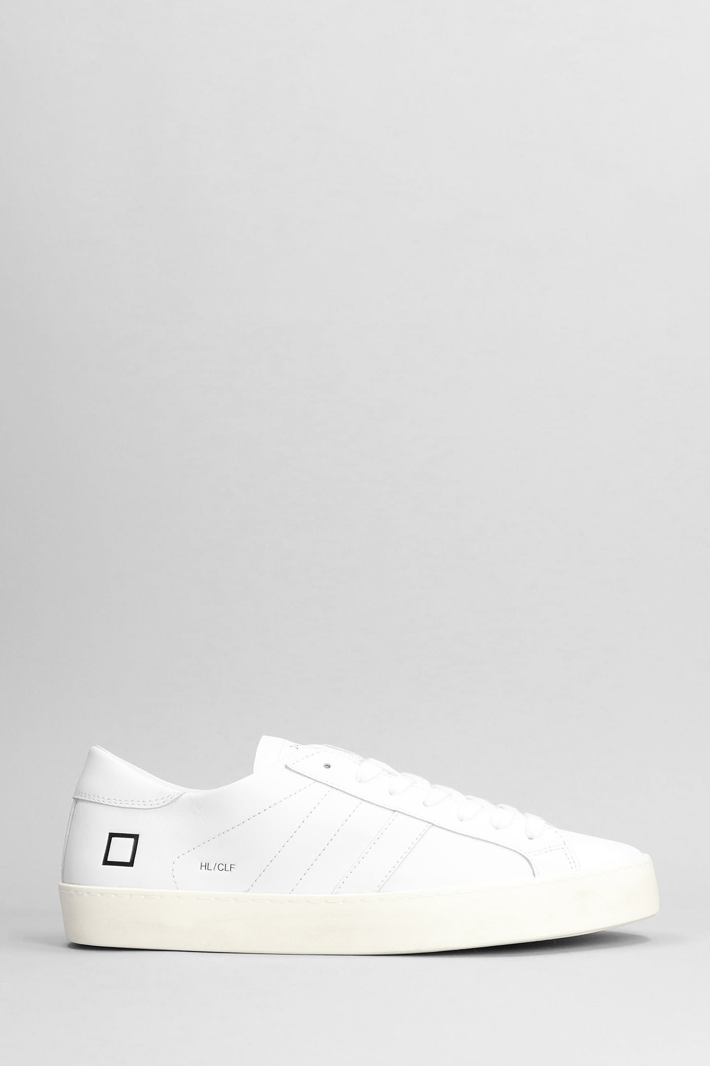 DATE HILL LOW SNEAKERS IN WHITE LEATHER