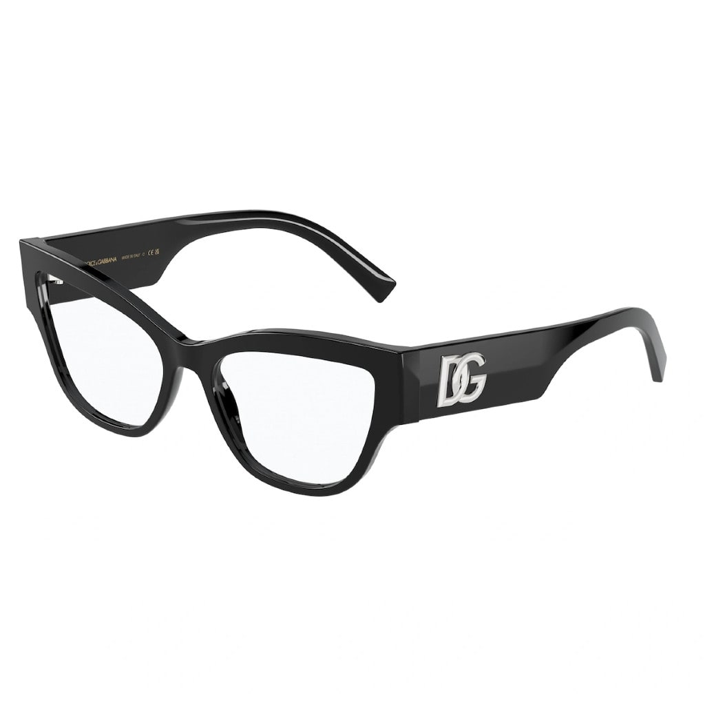 Shop Dolce &amp; Gabbana Eyewear Dg3378 501 Glasses In Nero