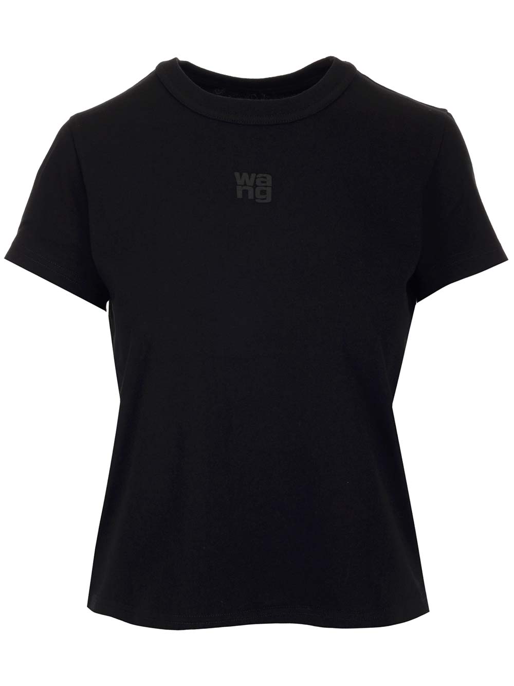 Shop Alexander Wang Short Sleeve T-shirt In Black