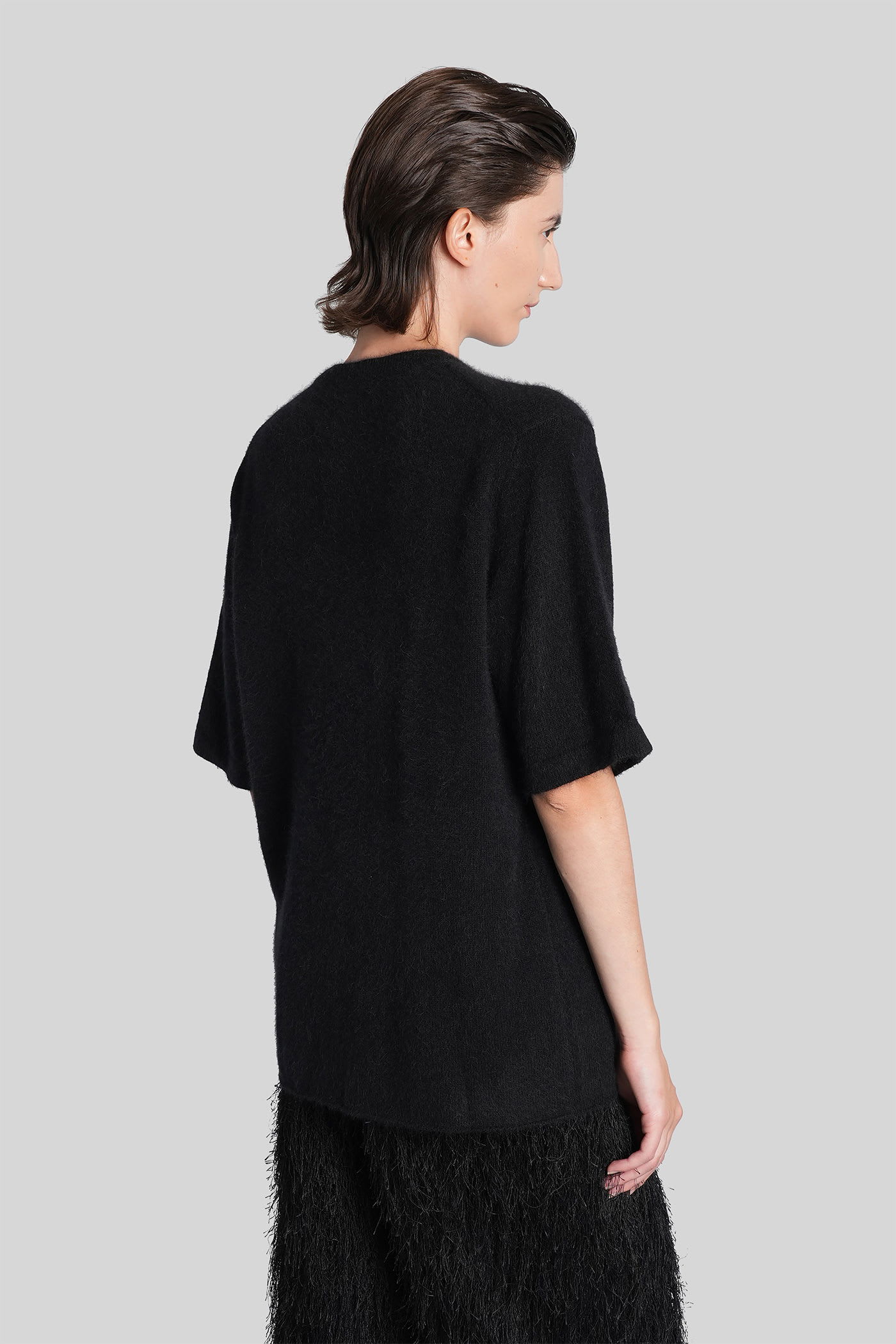Loulou Studio Raven Knitwear In Black Wool In Black