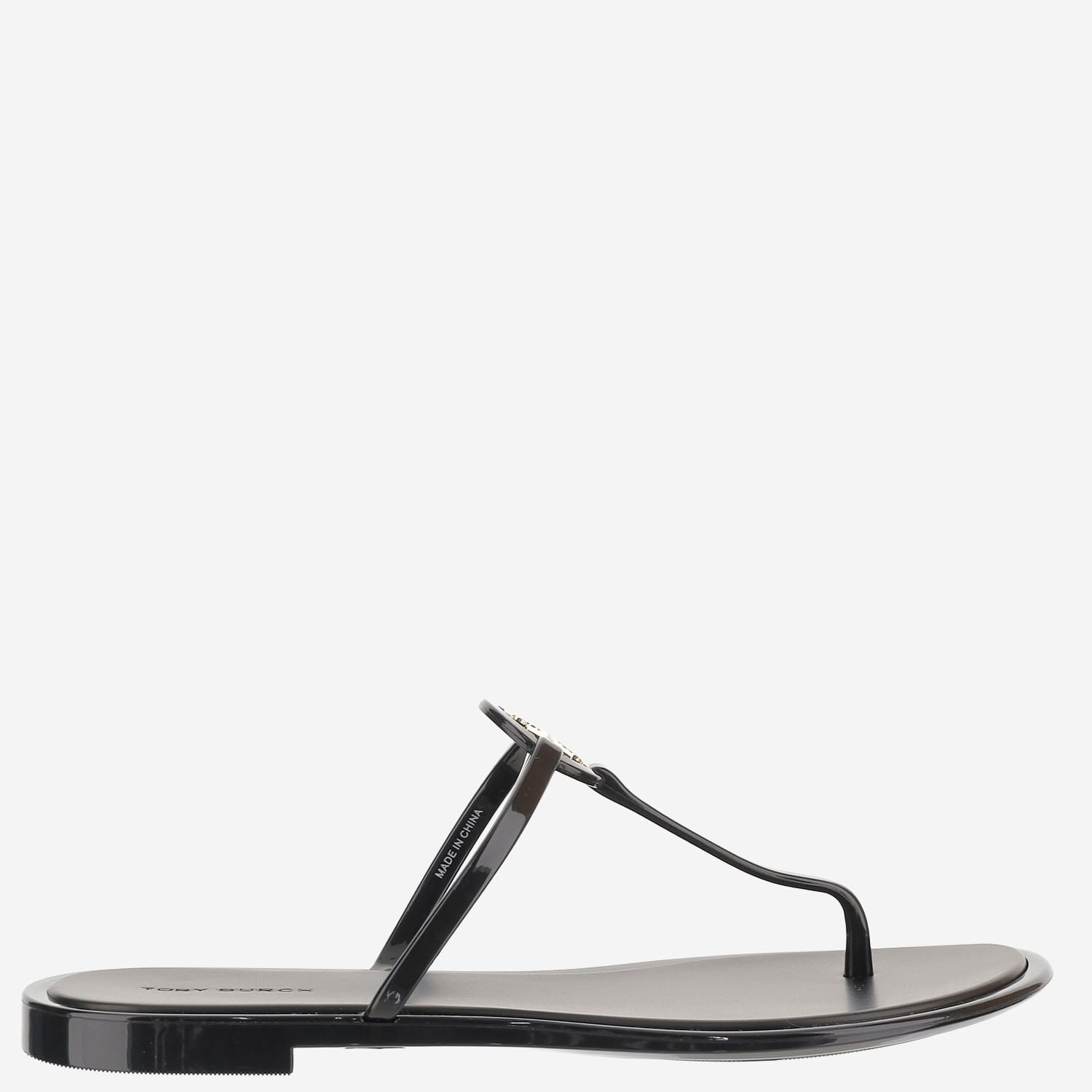 Tory Burch Mini Miller Jelly Sandals In Black