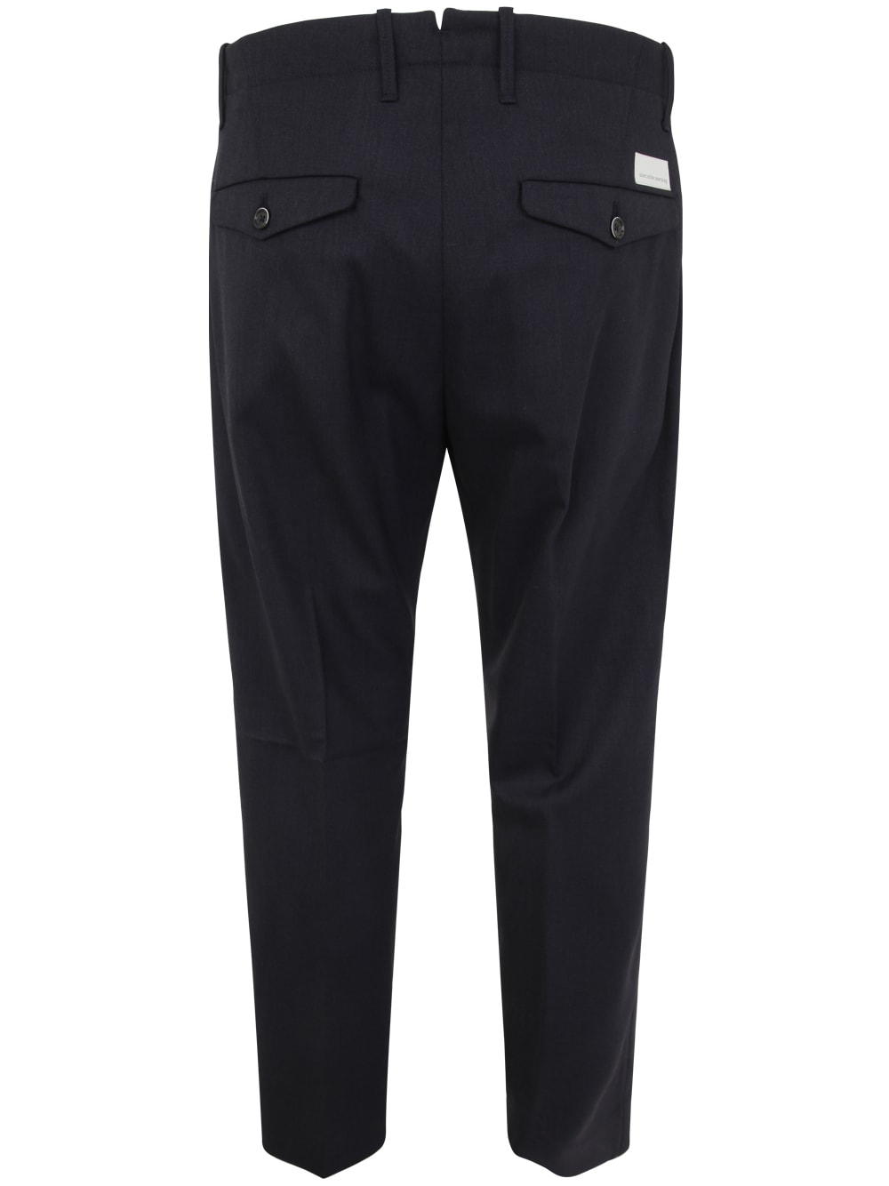 Shop Nine In The Morning Stretch Pants With Pences In Melange Blue
