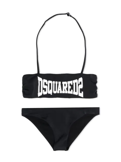 DSQUARED2 TWO-PIECE SWIMSUIT WITH PRINT,11780808