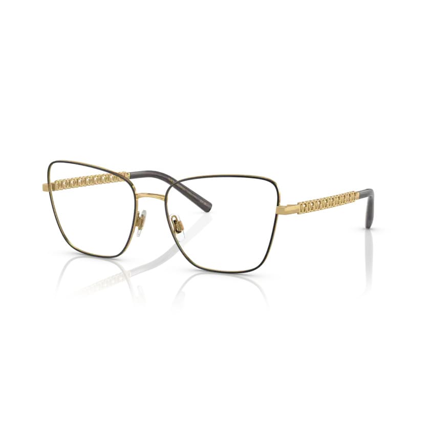 Shop Dolce &amp; Gabbana Eyewear Dg1346 1311 Glasses In Oro E Nero