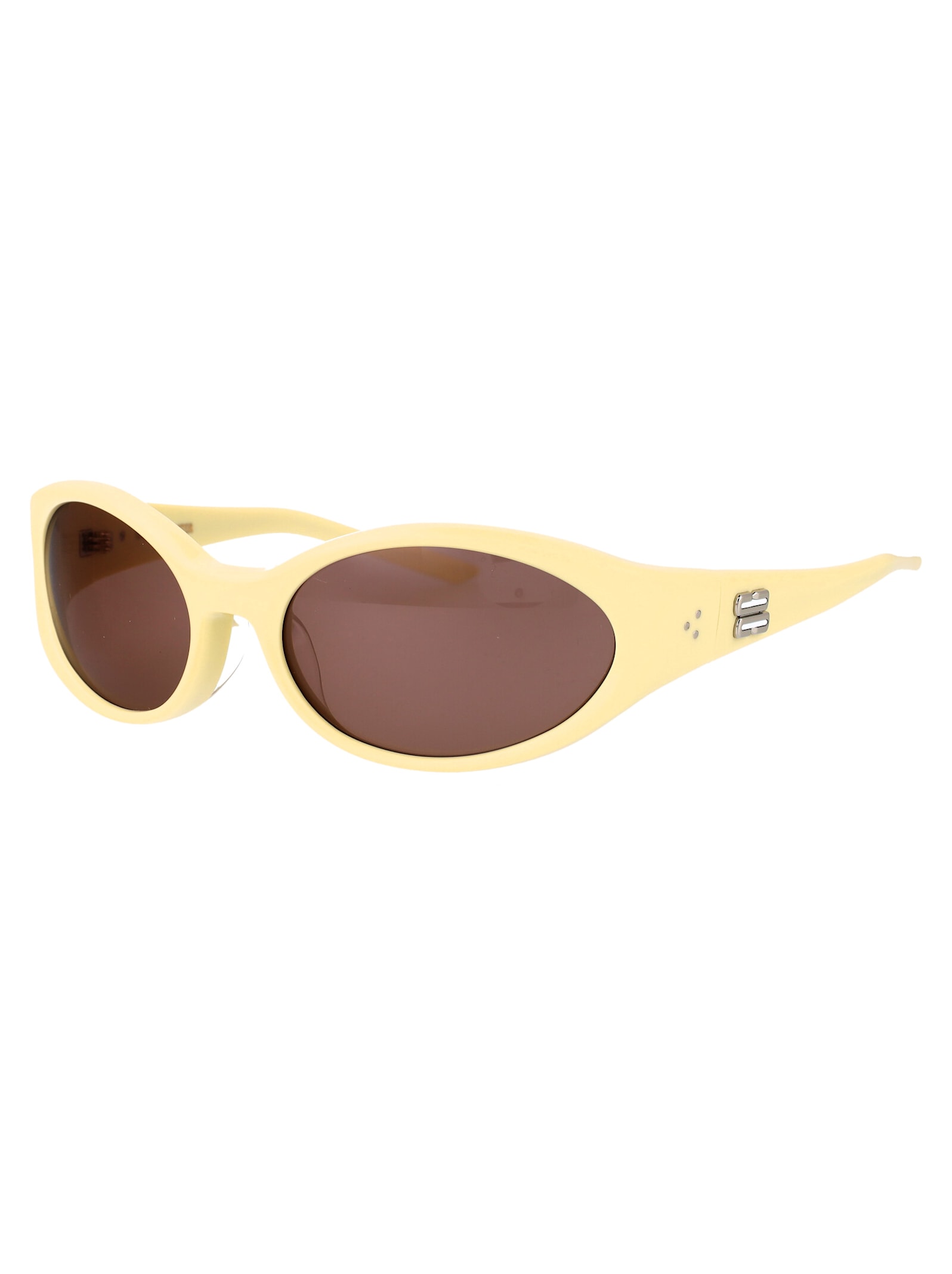 Shop Gentle Monster Sphere Sunglasses In Y5 Yellow