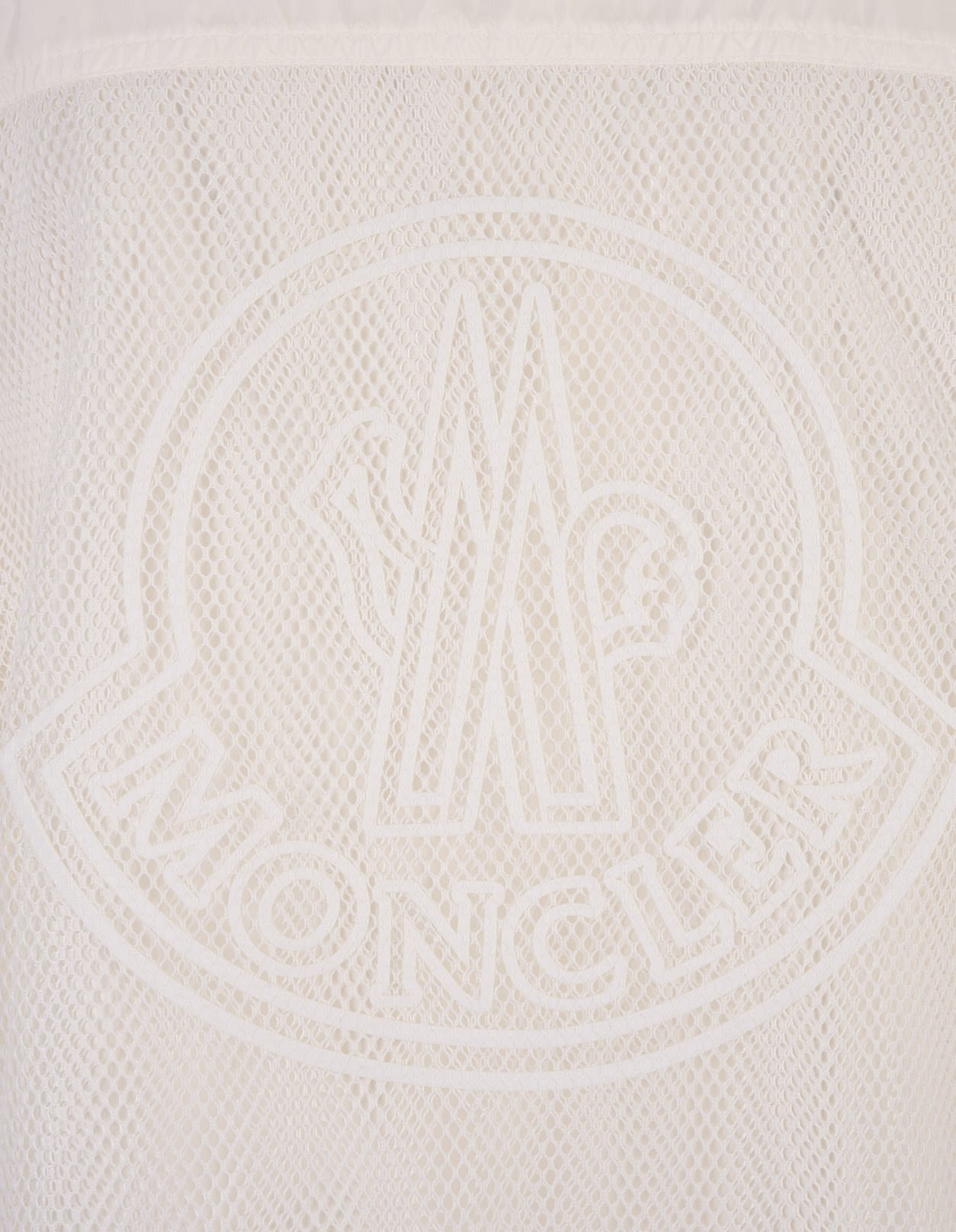 Shop Moncler White Iole Parka