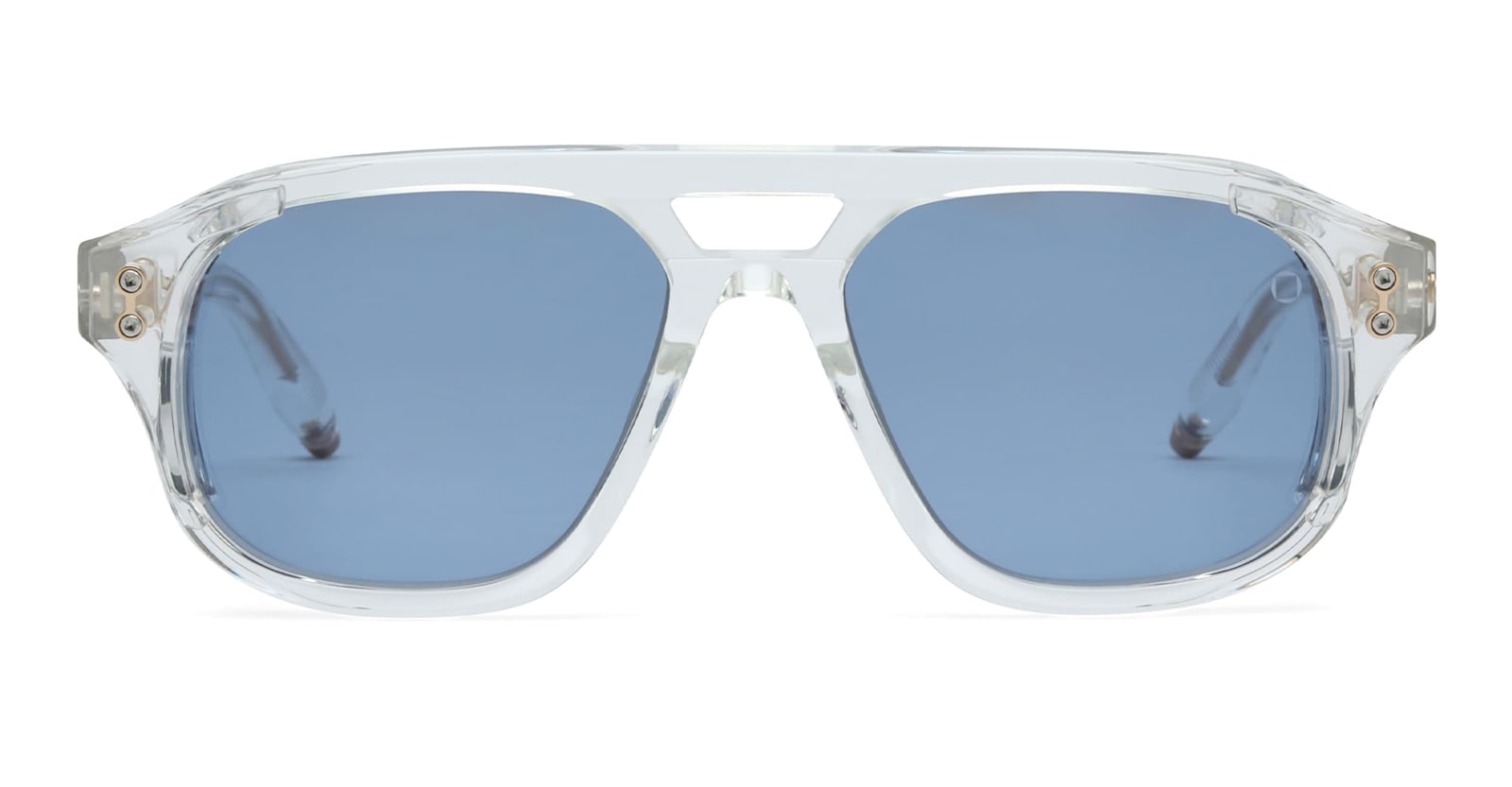 Phoenix - Crystal Clear / Brushed Gold Sunglasses