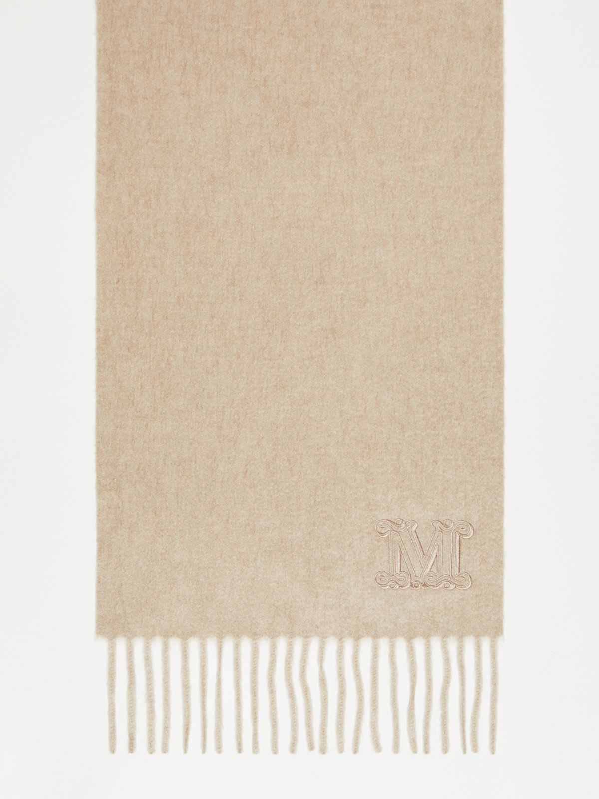 Shop Max Mara Wsdalia Scarf In Beige