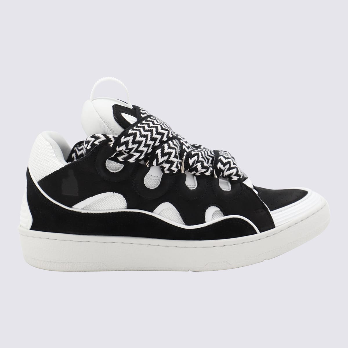 Shop Lanvin Thick Lace Sneakers In .