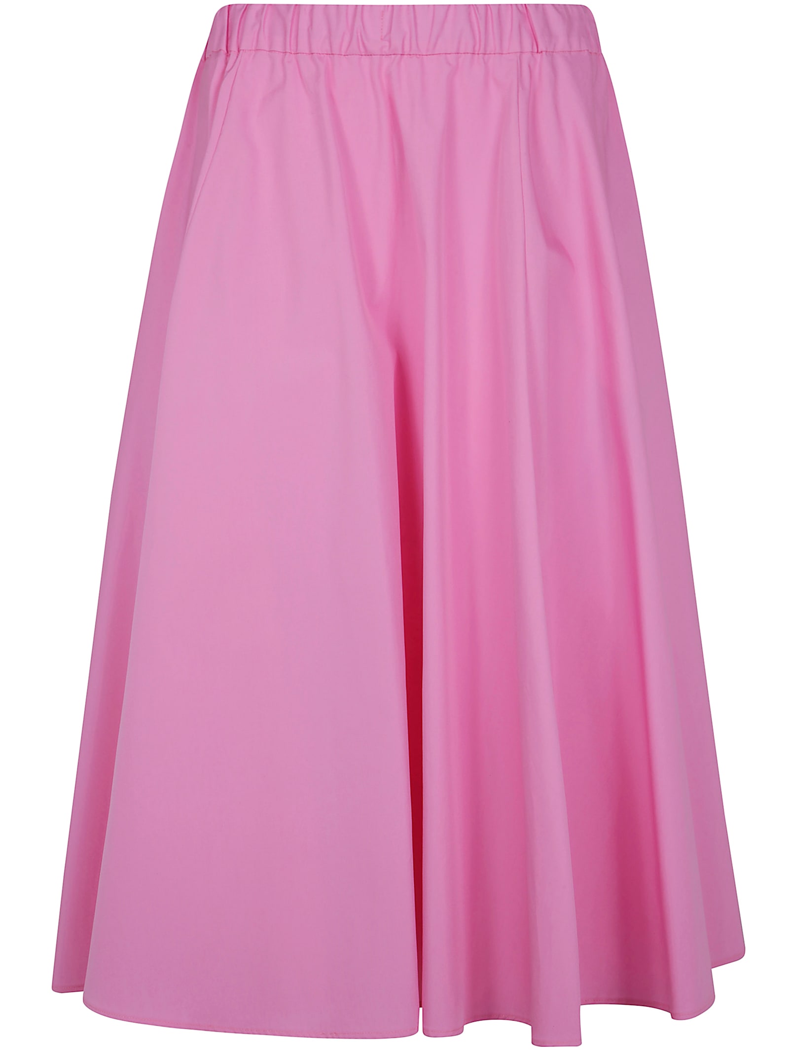 Flare Midi Skirt