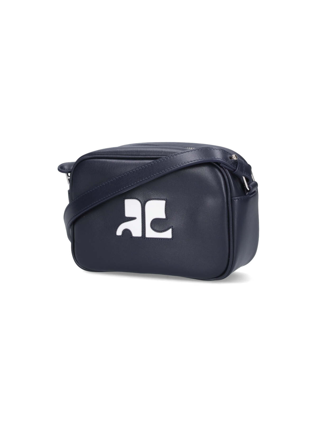 Shop Courrèges Reedition Camera Bag Crossbody Bag In Blue